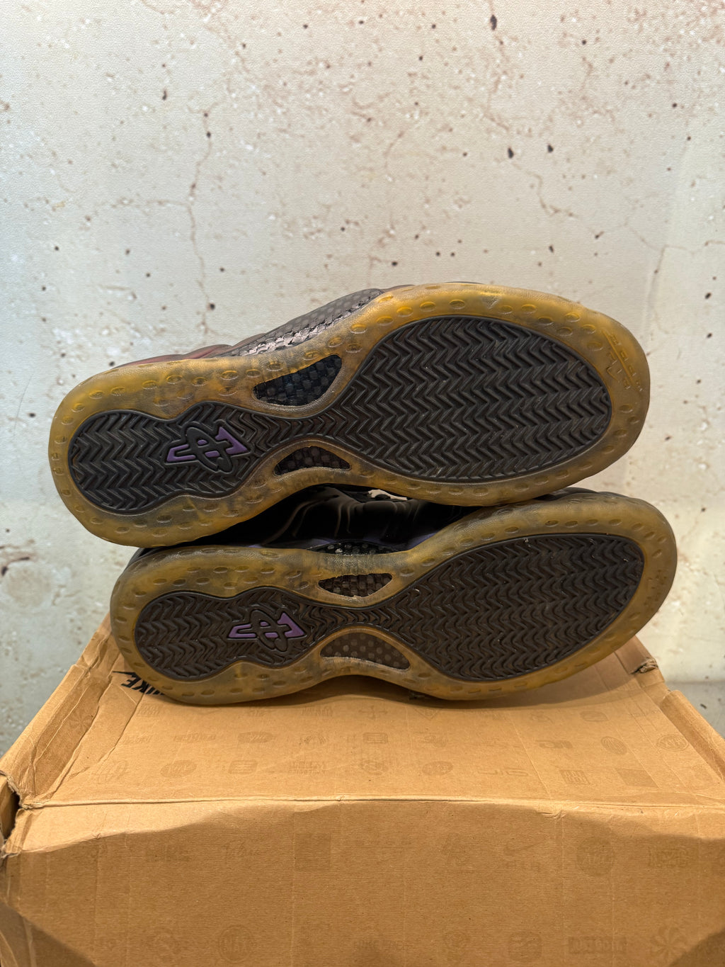 Nike Air Foamposite "Eggplant" Size 13 Preowned