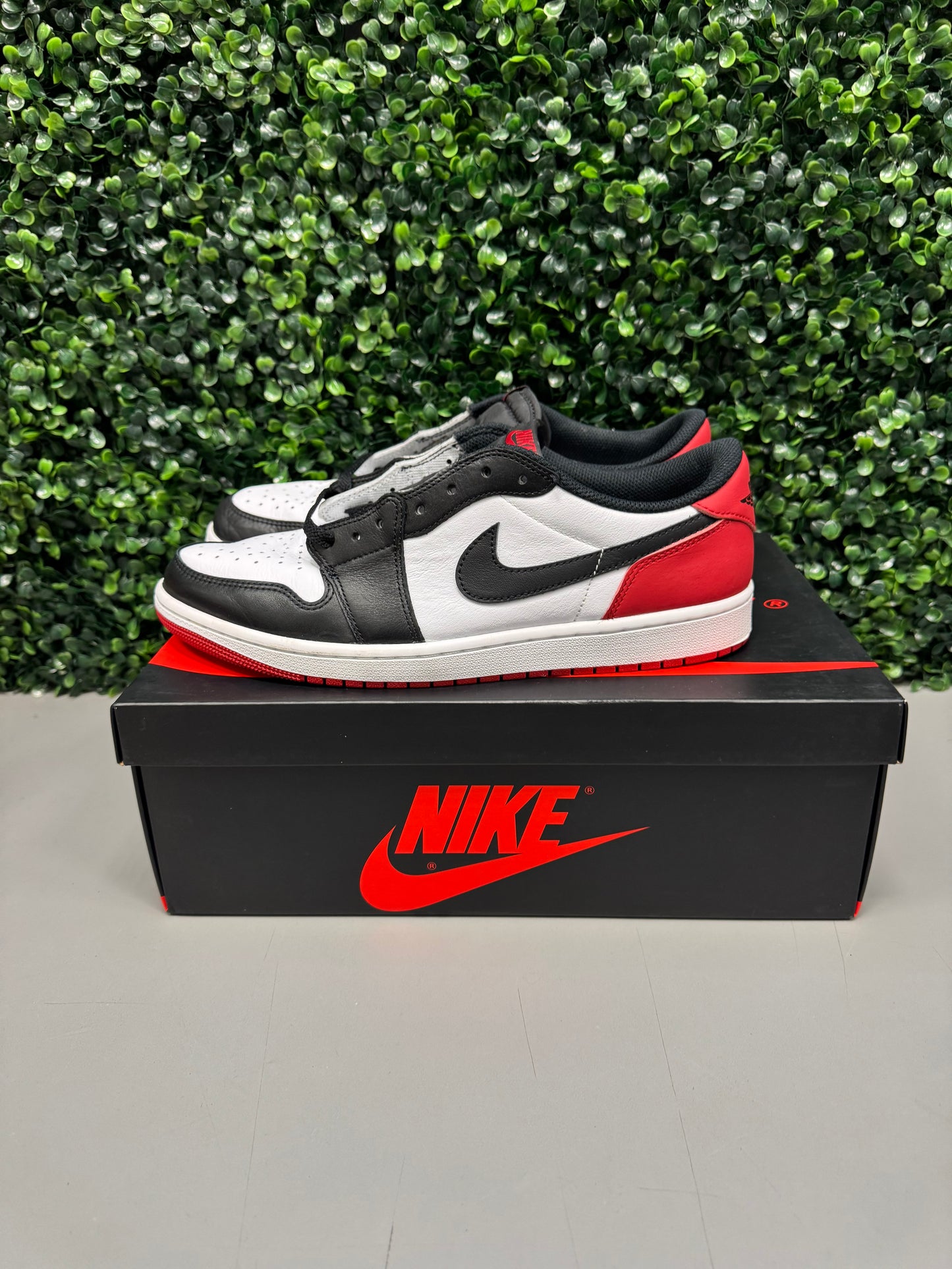 Jordan 1 Low "Black Toe" Size 11 Preowned