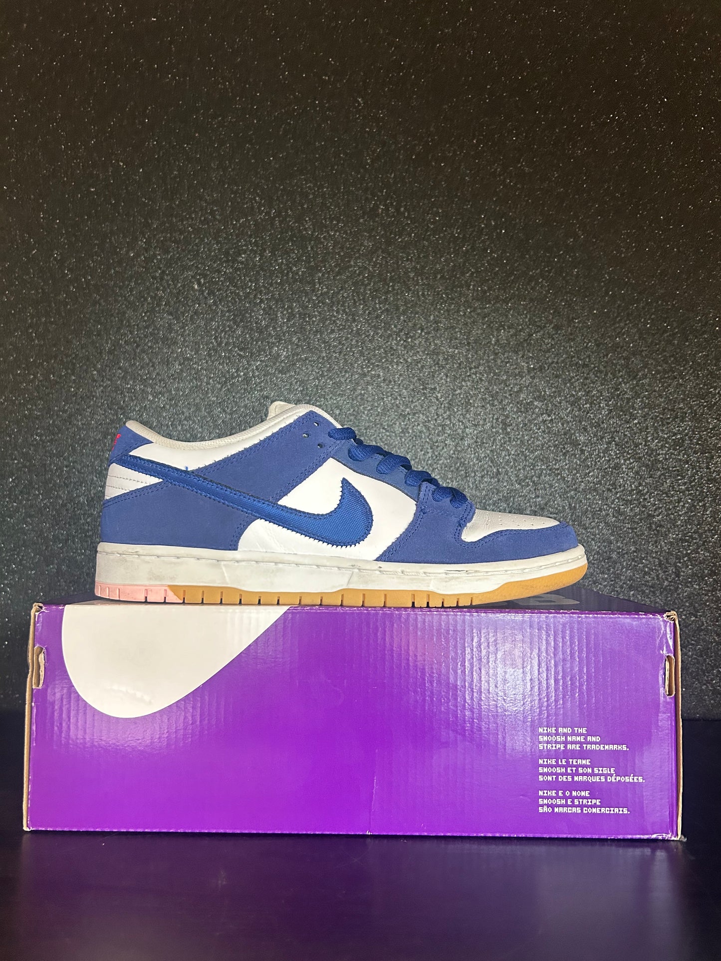 Nike SB Dunk Low Los Angeles Dodgers Size 8 Preowned