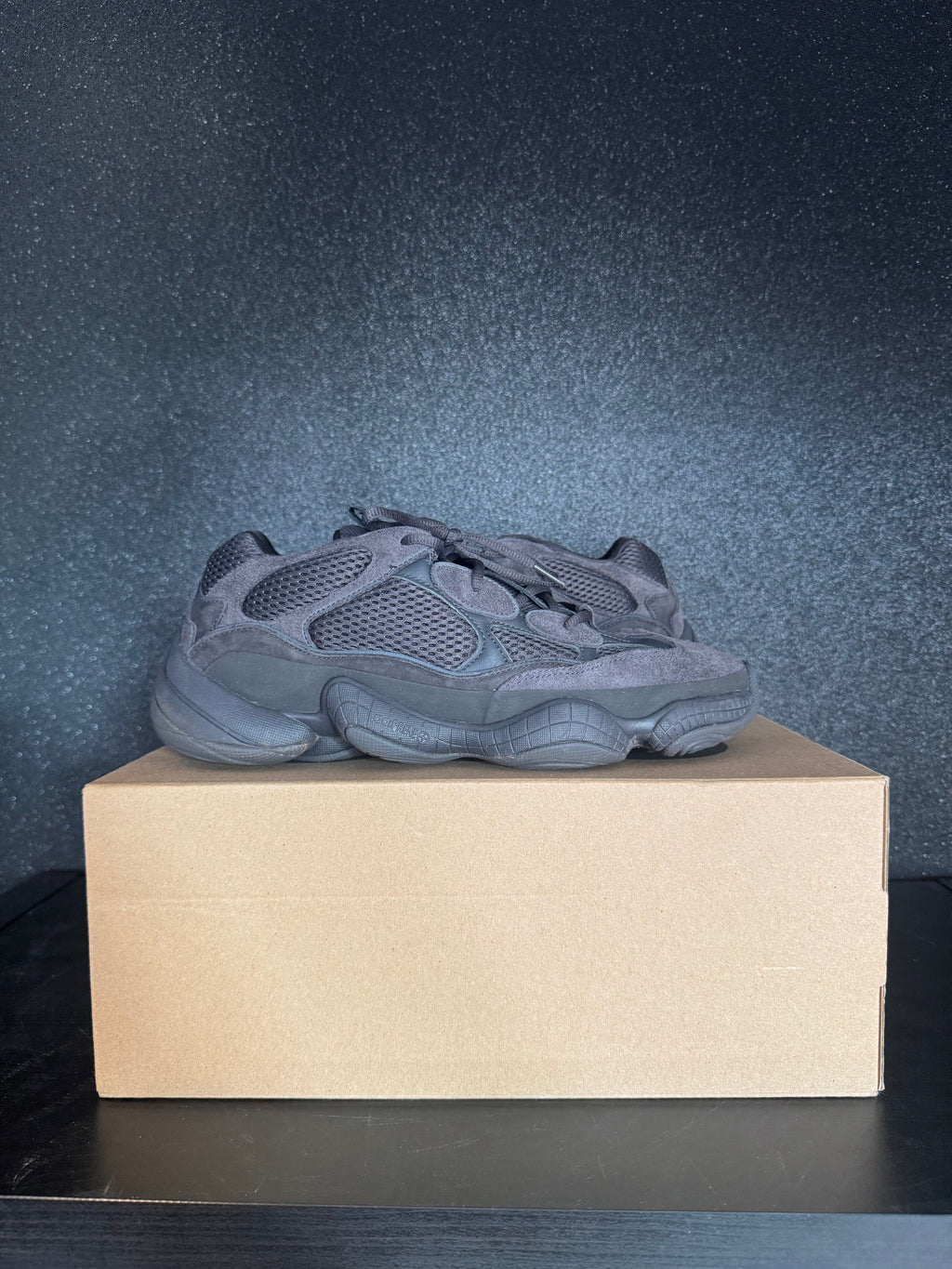 Yeezy 500 Utility Black Size 11.5 Preowned with Box