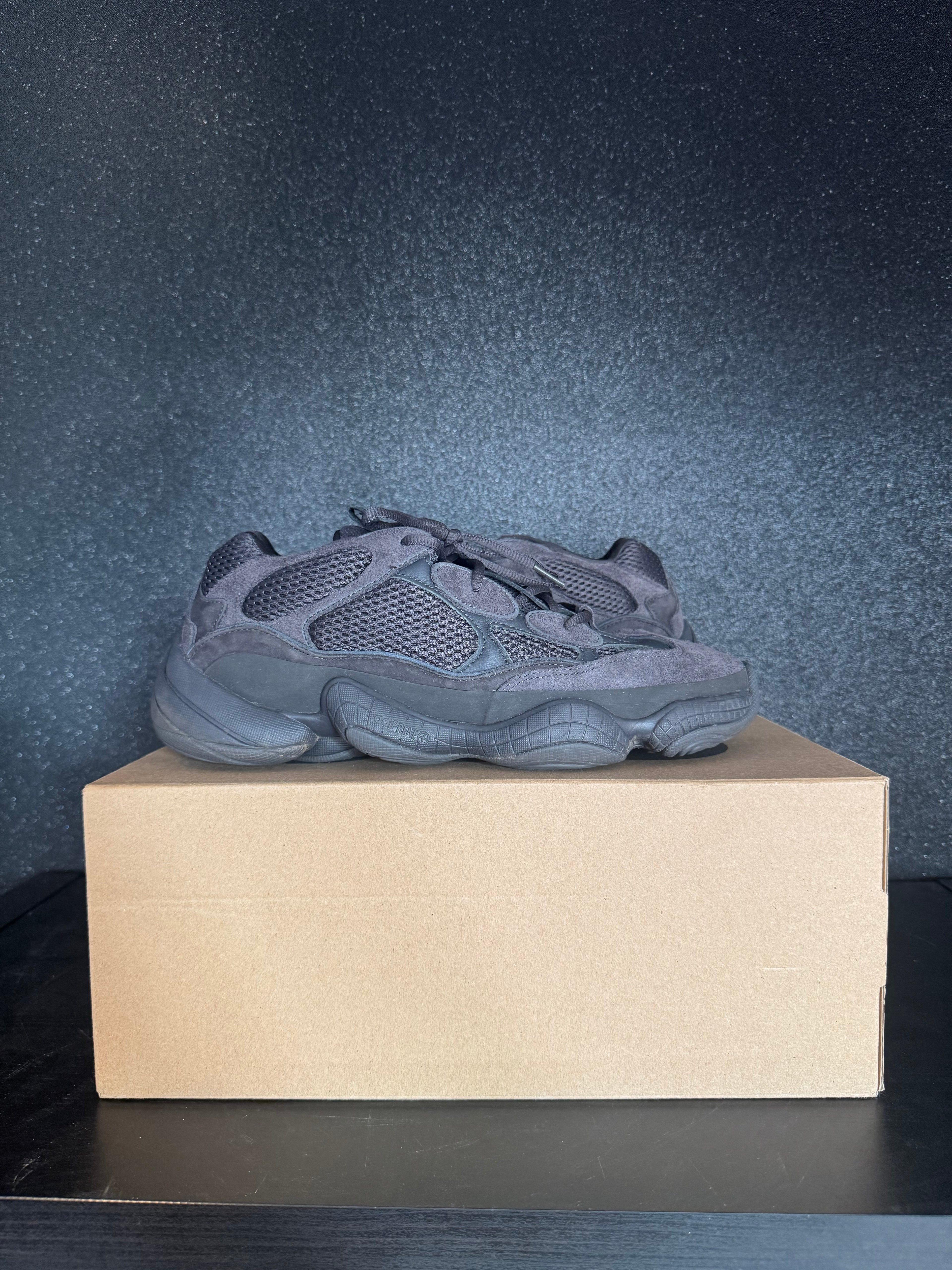 Yeezy 500 Utility Black Size 11.5 Preowned with Box