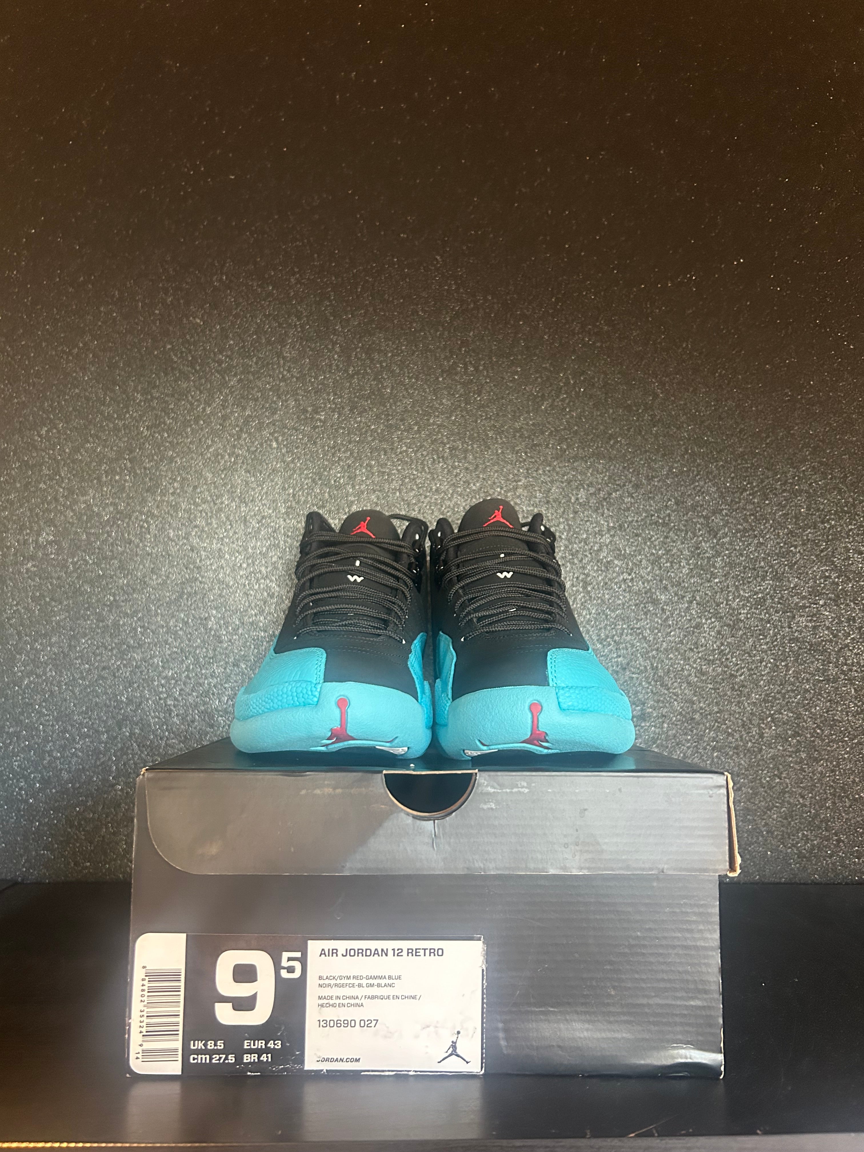 Jordan 12 Retro Gamma Blue Size 9.5 Brand New (Oxidized)