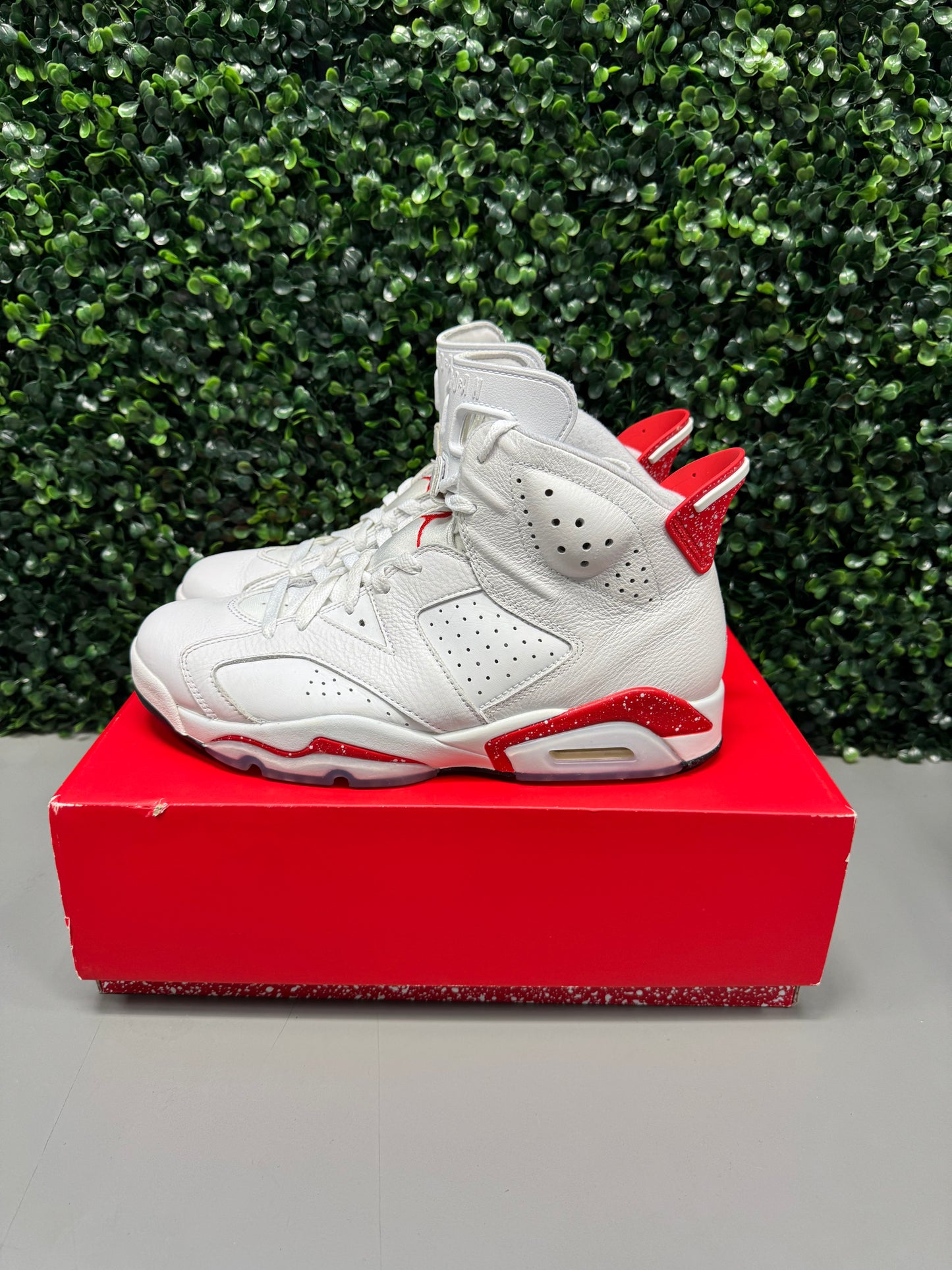 Jordan 6 Retro "Red Oreo" Size 9.5 Preowned
