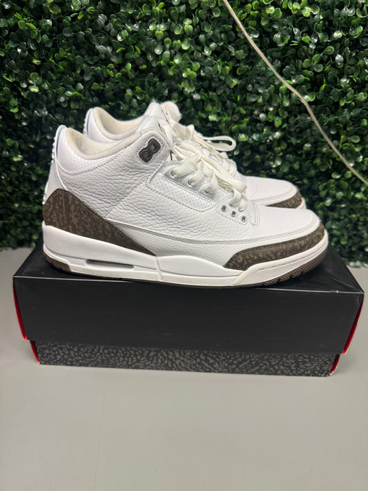 Jordan 3 "Mocha" Size 9.5 Preowned