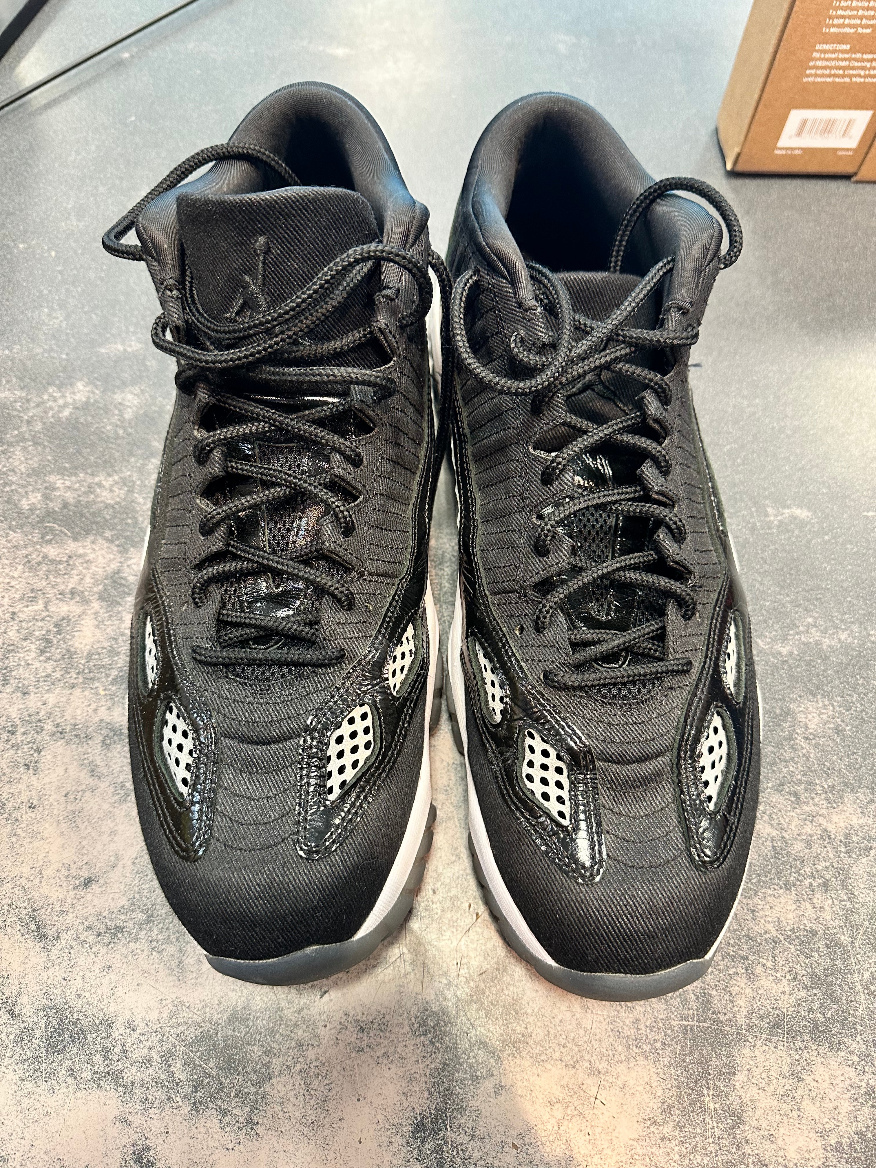 Jordan 11 Retro Low IE "Craft Black White" Size 15 Preowned