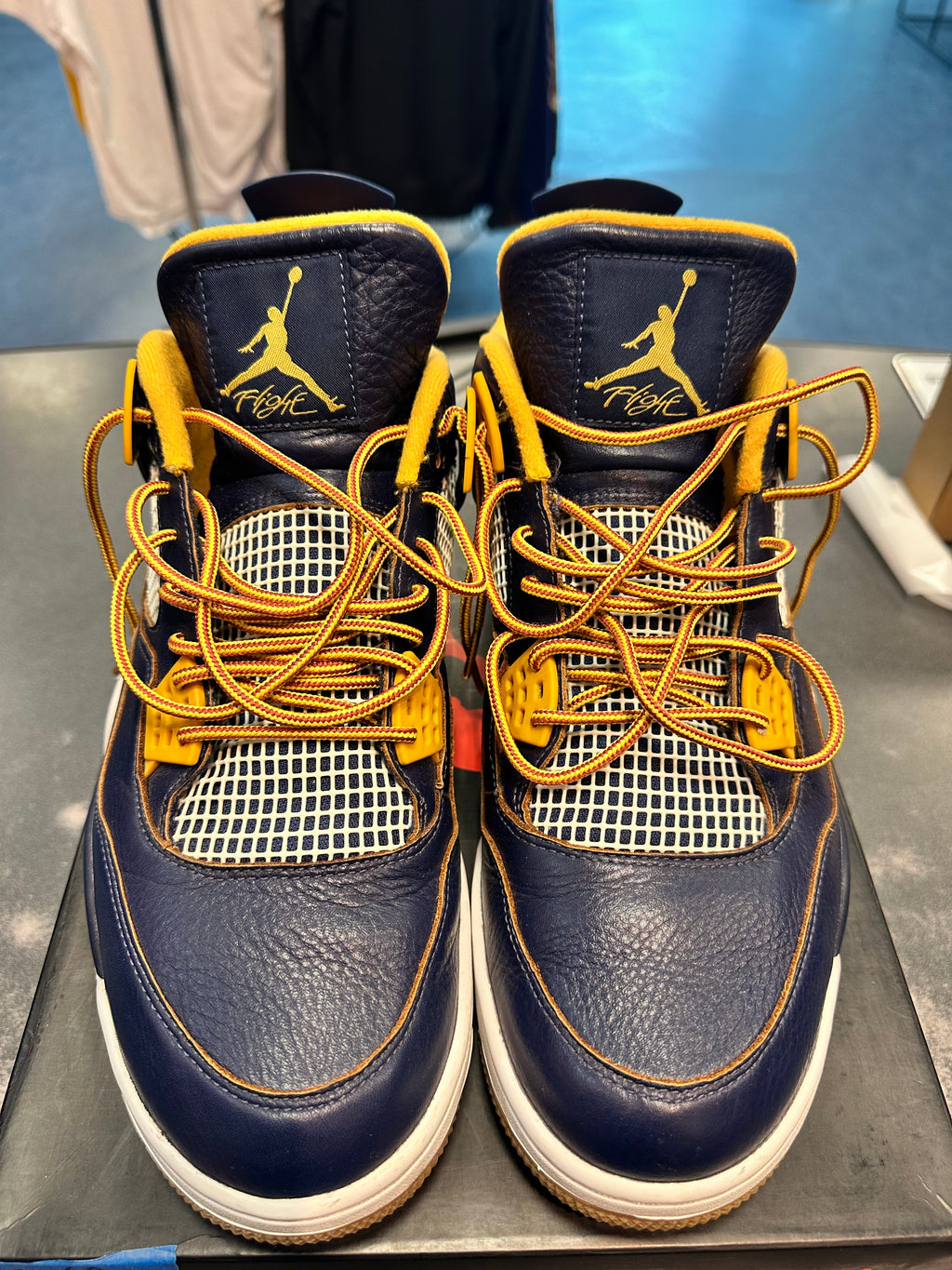 Jordan 4 Retro "Dunk From Above" Size 15 Preowned