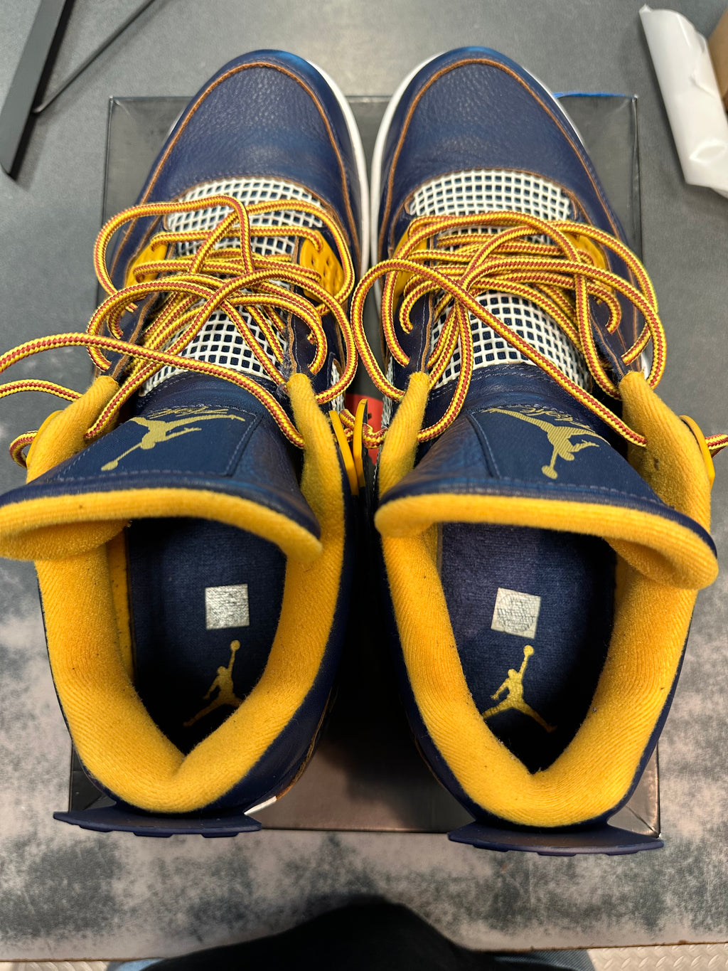 Jordan 4 Retro "Dunk From Above" Size 15 Preowned