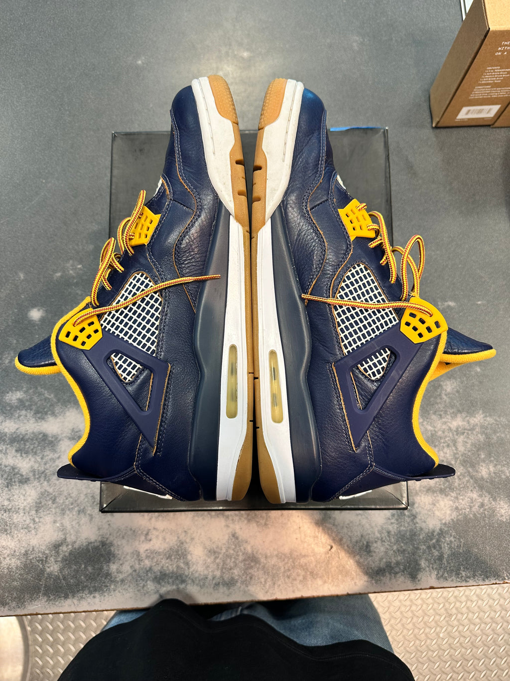 Jordan 4 Retro "Dunk From Above" Size 15 Preowned