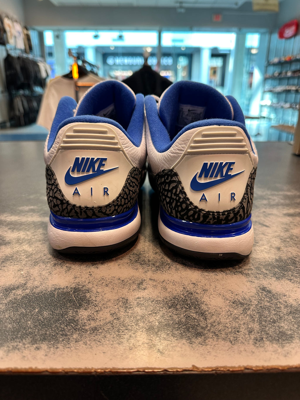 Nike Zoom Vapor AJ3 "Racer Blue"Size 15 Preowned