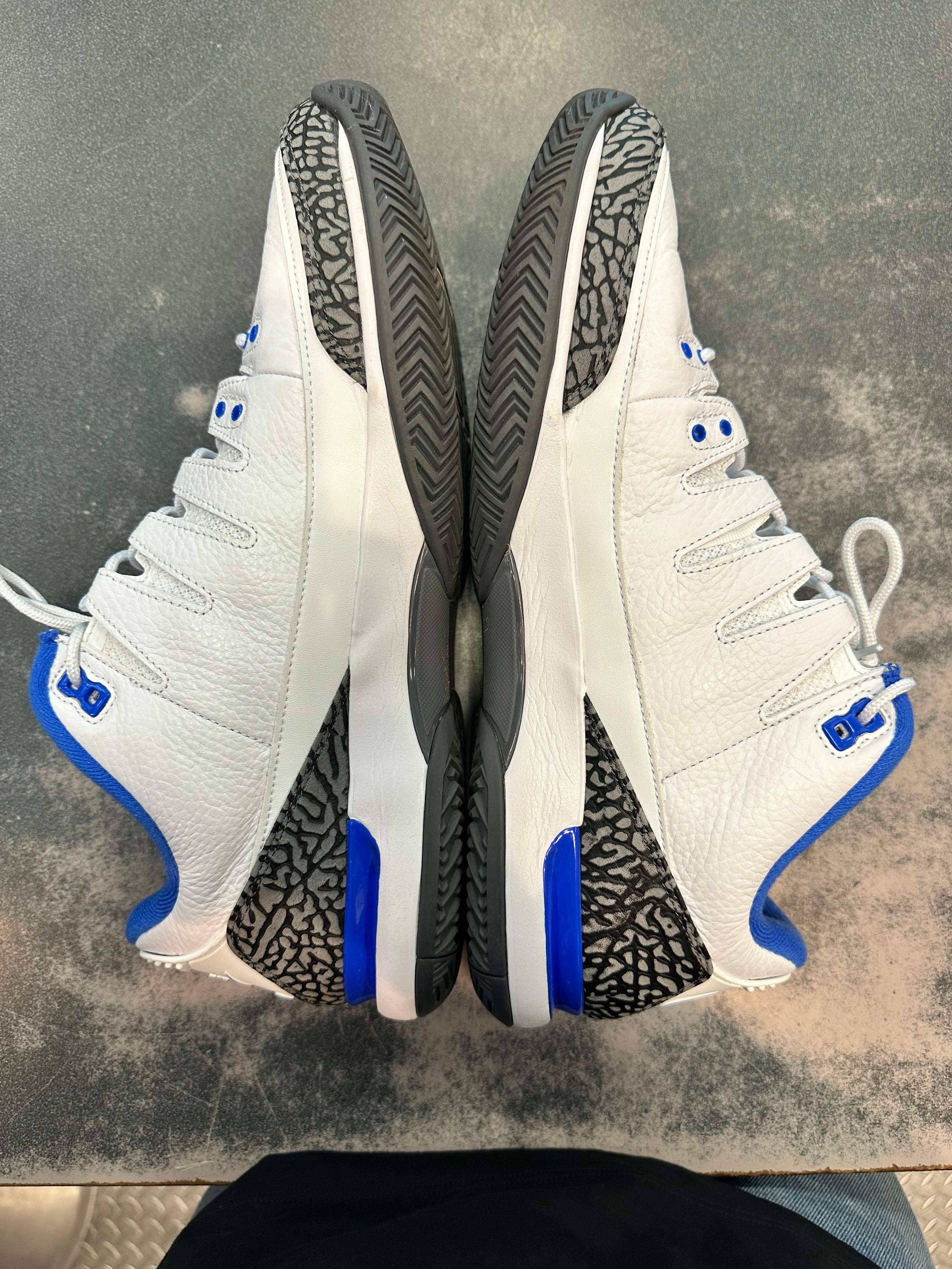Nike Zoom Vapor AJ3 "Racer Blue"Size 15 Preowned