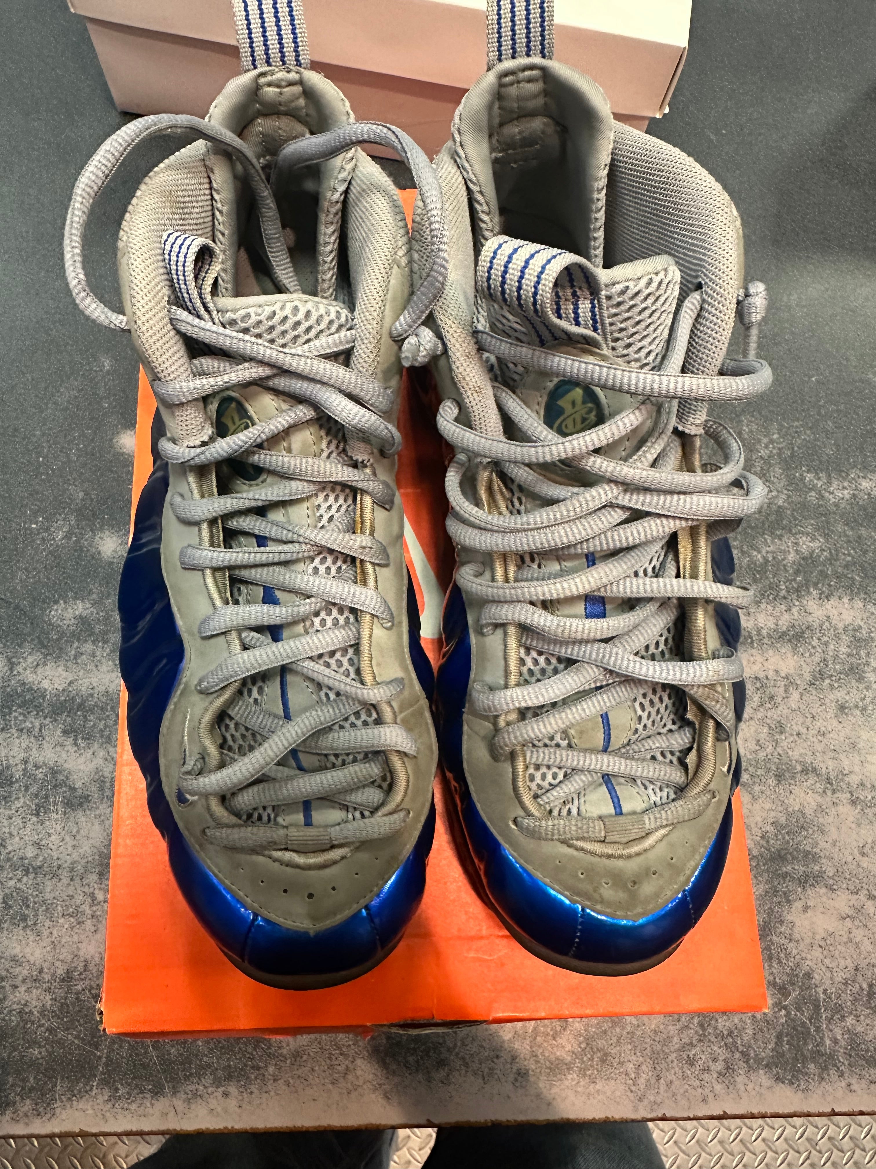 Nike Air Foamposite One "Sports Royal" Size 8.5 Preowned