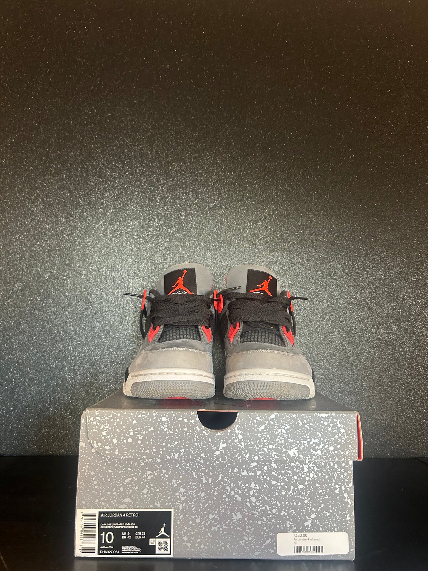 Jordan 4 Retro Infrared Size 10 Preowned