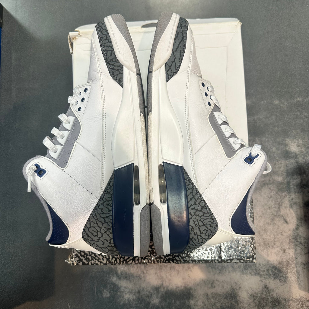 Jordan 3 Retro "Midnight Navy" Size 13 Preowned