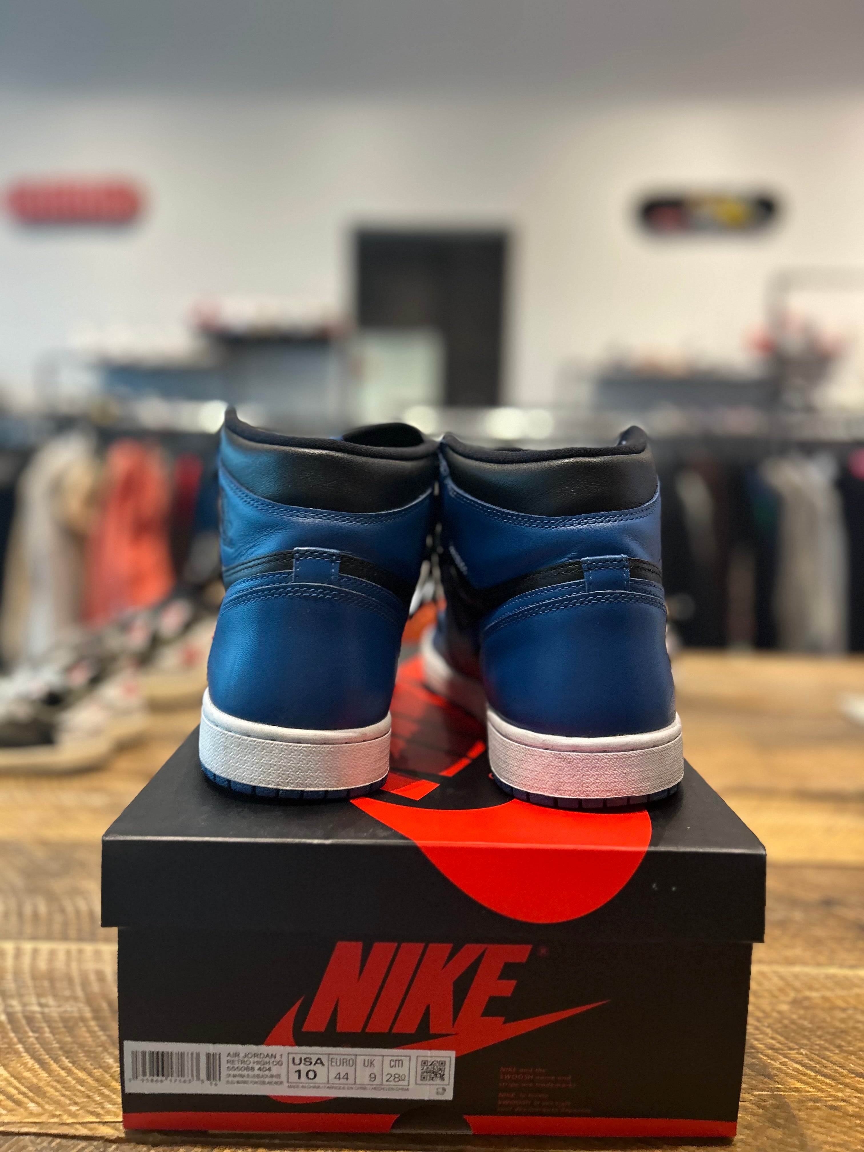 Jordan 1 High "Marina Blue" Size 10 Preowned