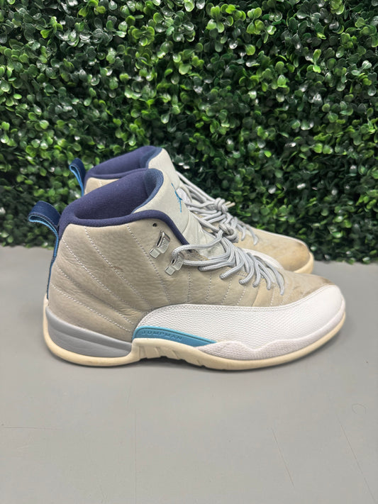 Jordan 12 "Grey University" Size 11.5 Preowned