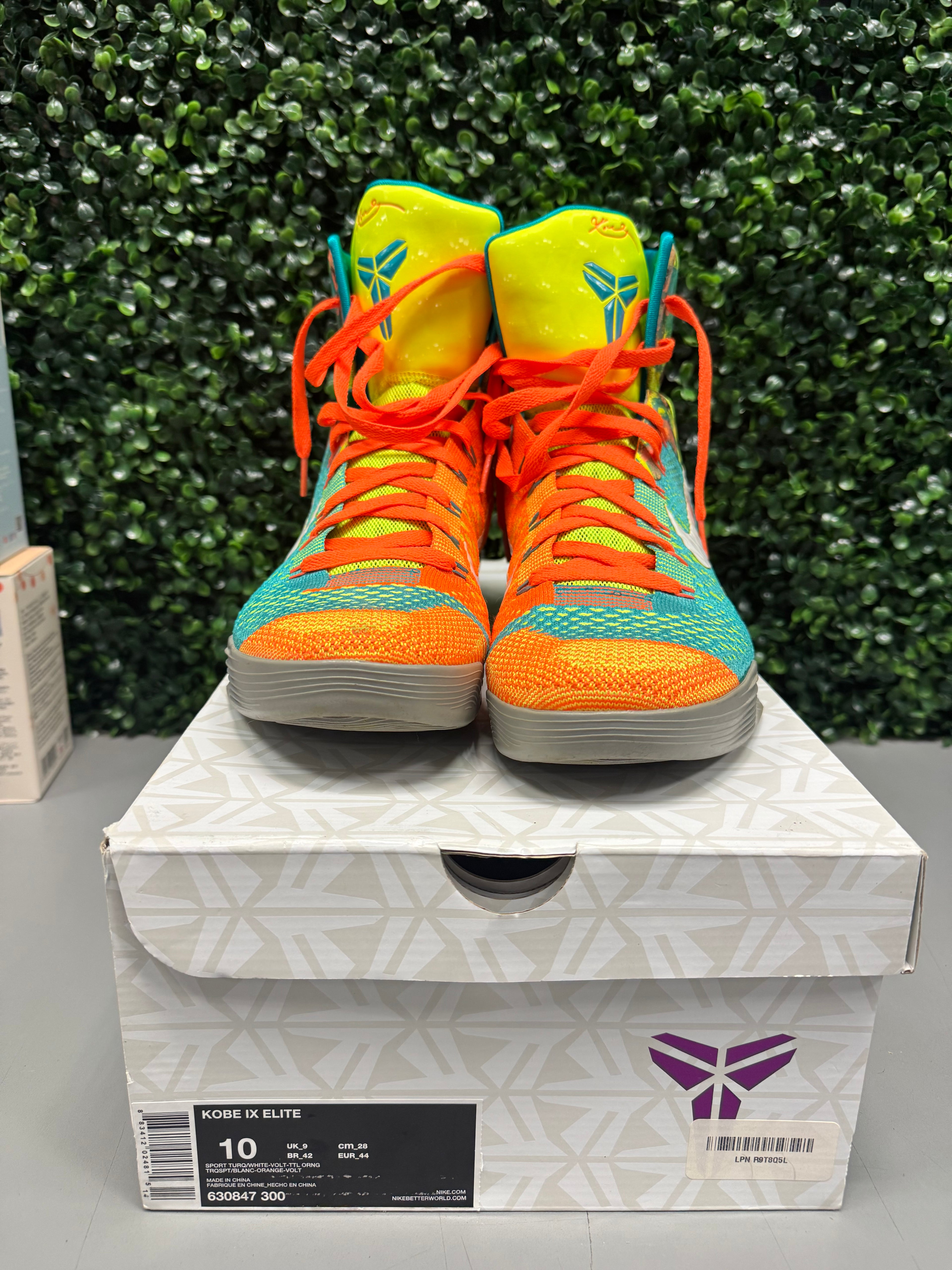 Nike Kobe 9 Elite Influence Size 10 Preowned