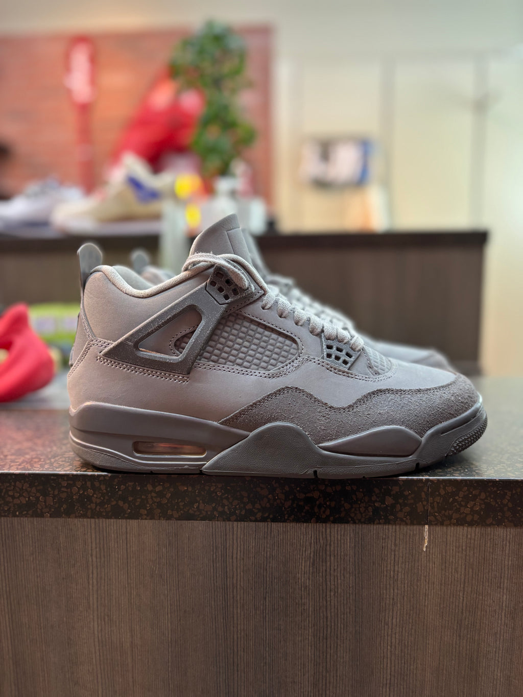 Jordan 4 "Wet Cement" Preowned Size 9 No Box