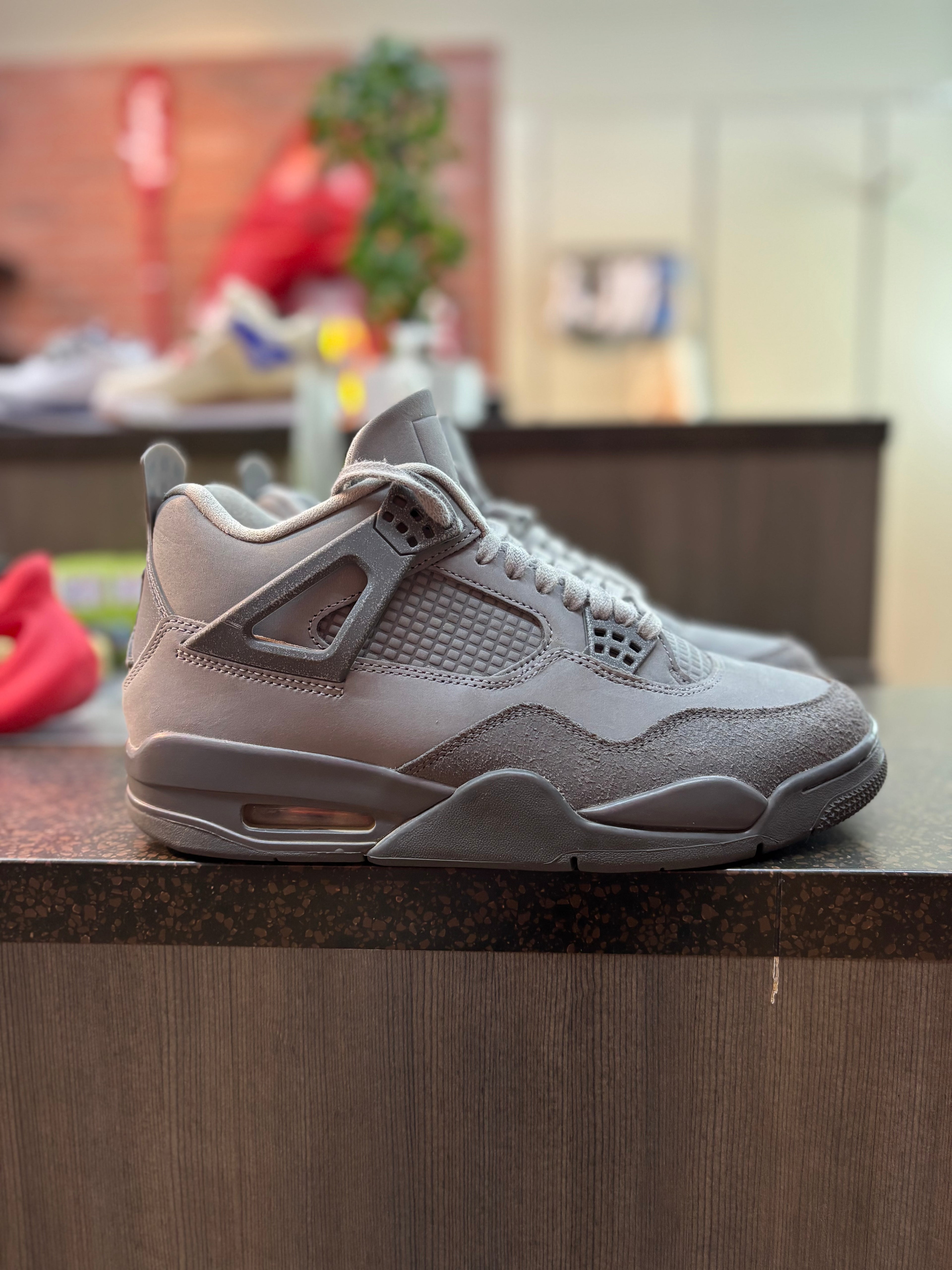 Jordan 4 "Wet Cement" Preowned Size 9 No Box