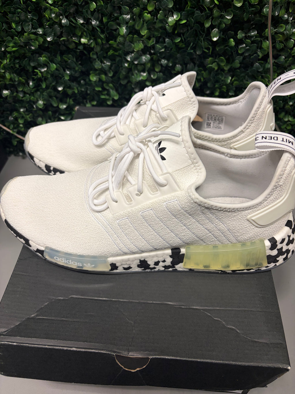 adidas NMD R1 "White Color Splash"Size 13 Preowned