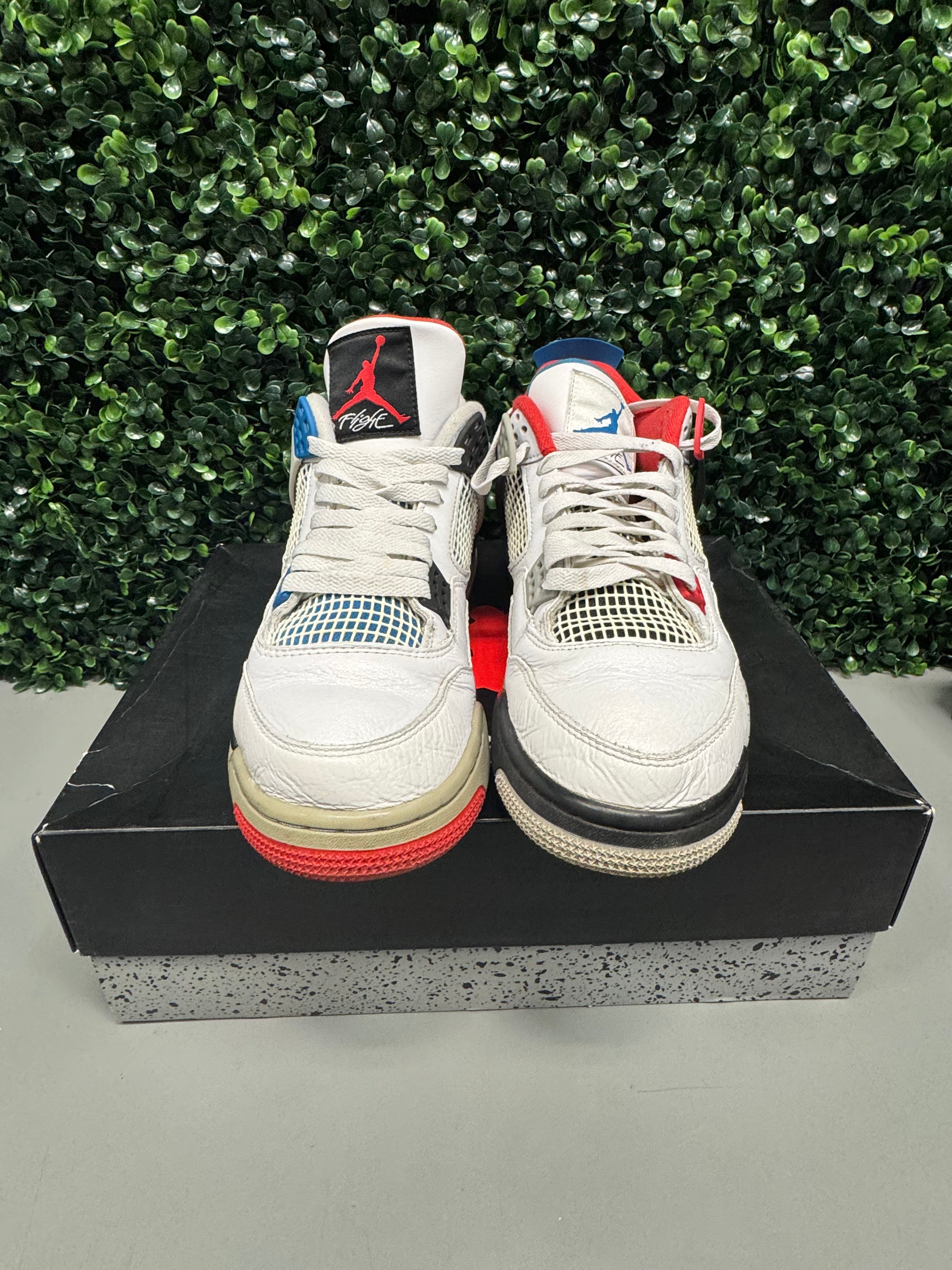 Jordan 4" What The" Size 11 Preowned