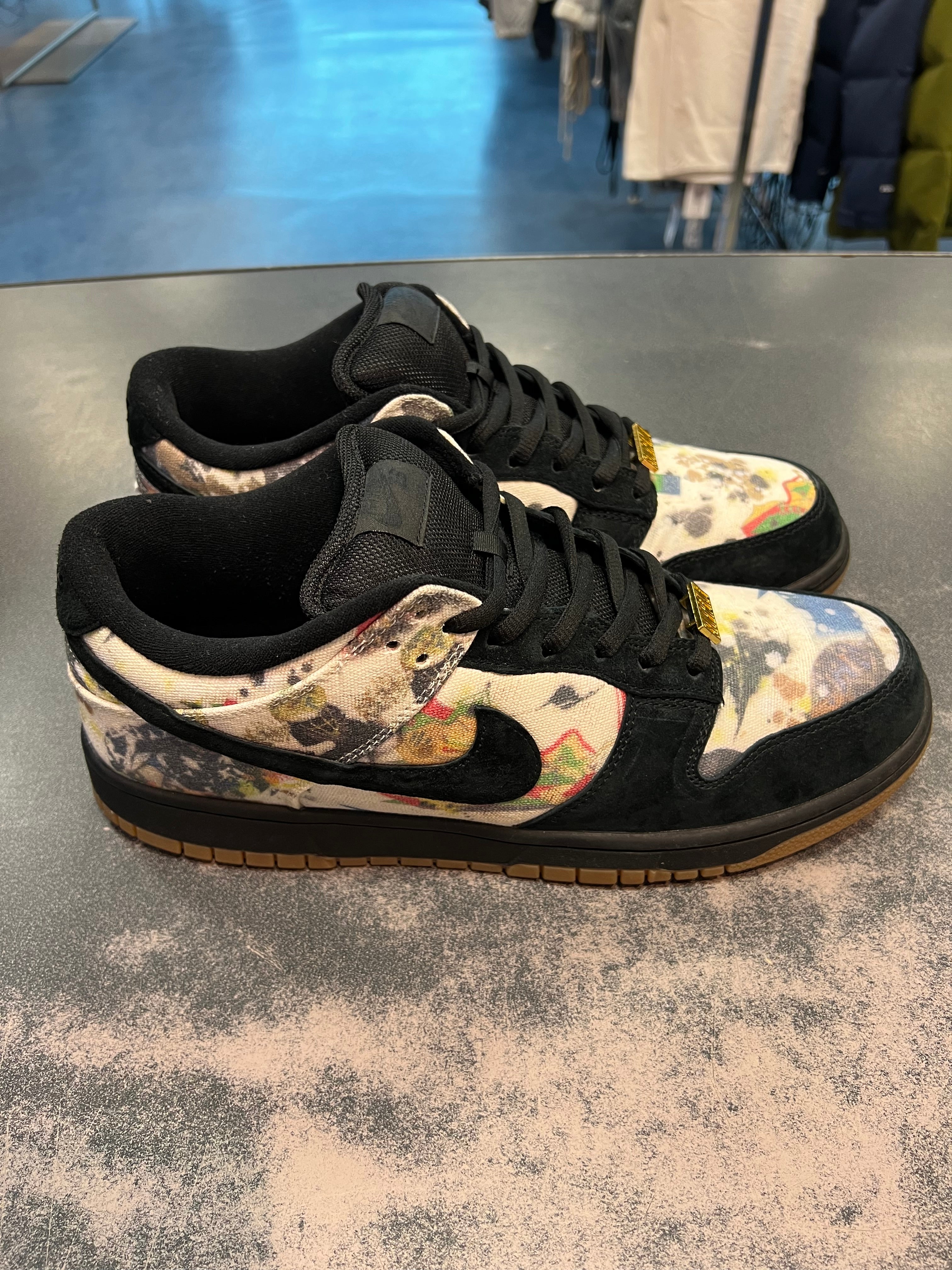 Nike SB Dunk Low "Supreme Rammellzee" Size 13M Preowned NO BOX