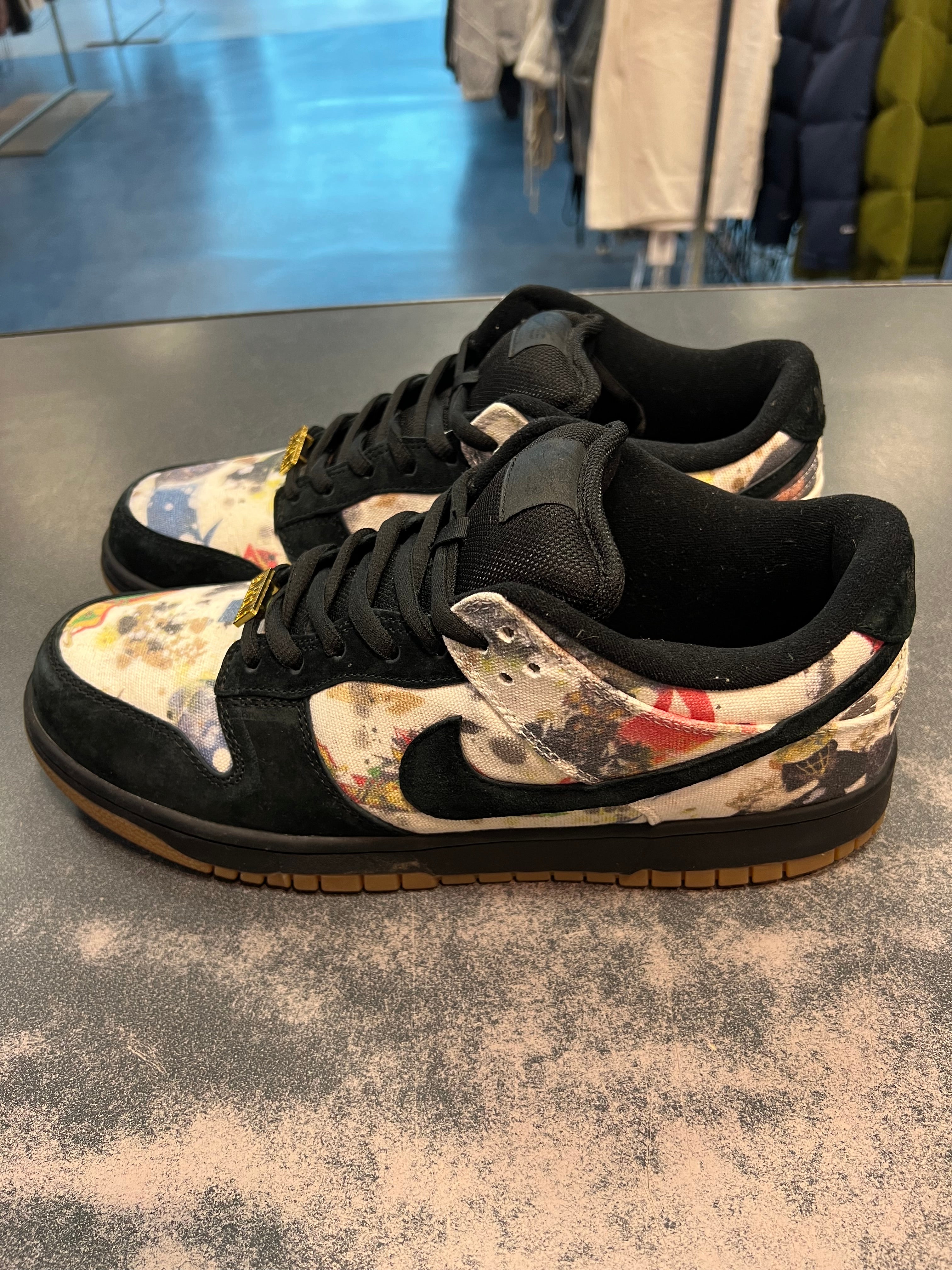 Nike SB Dunk Low "Supreme Rammellzee" Size 13M Preowned NO BOX