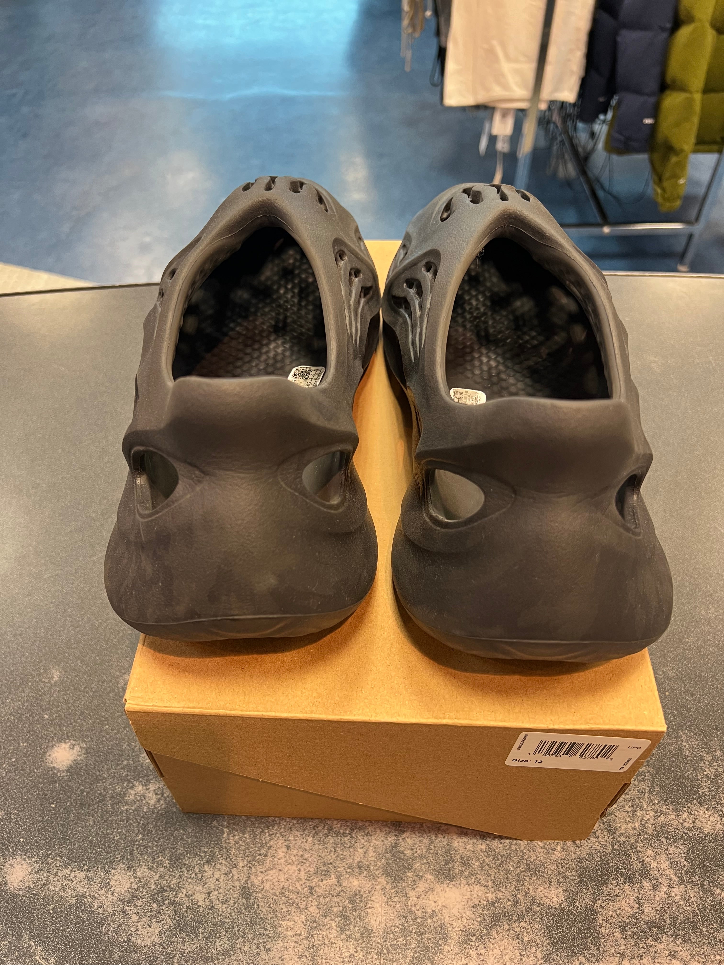 Yeezy Foam RNR "Onyx" Size 12M Preowned