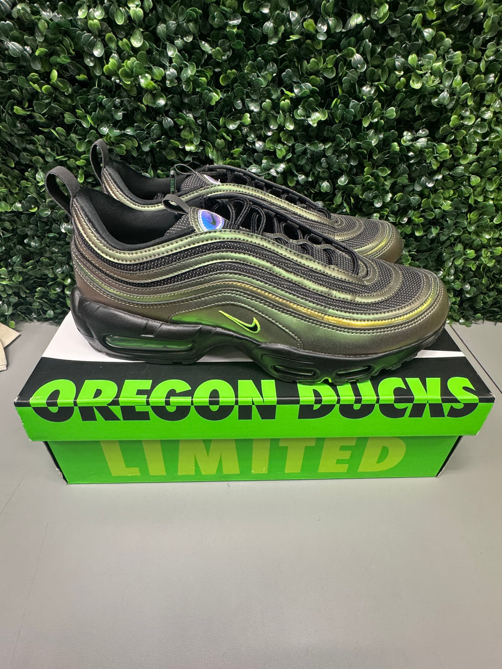 Nike Air Max 95/97 "Ducks Of A Feather Storm" Size 10 Preowned