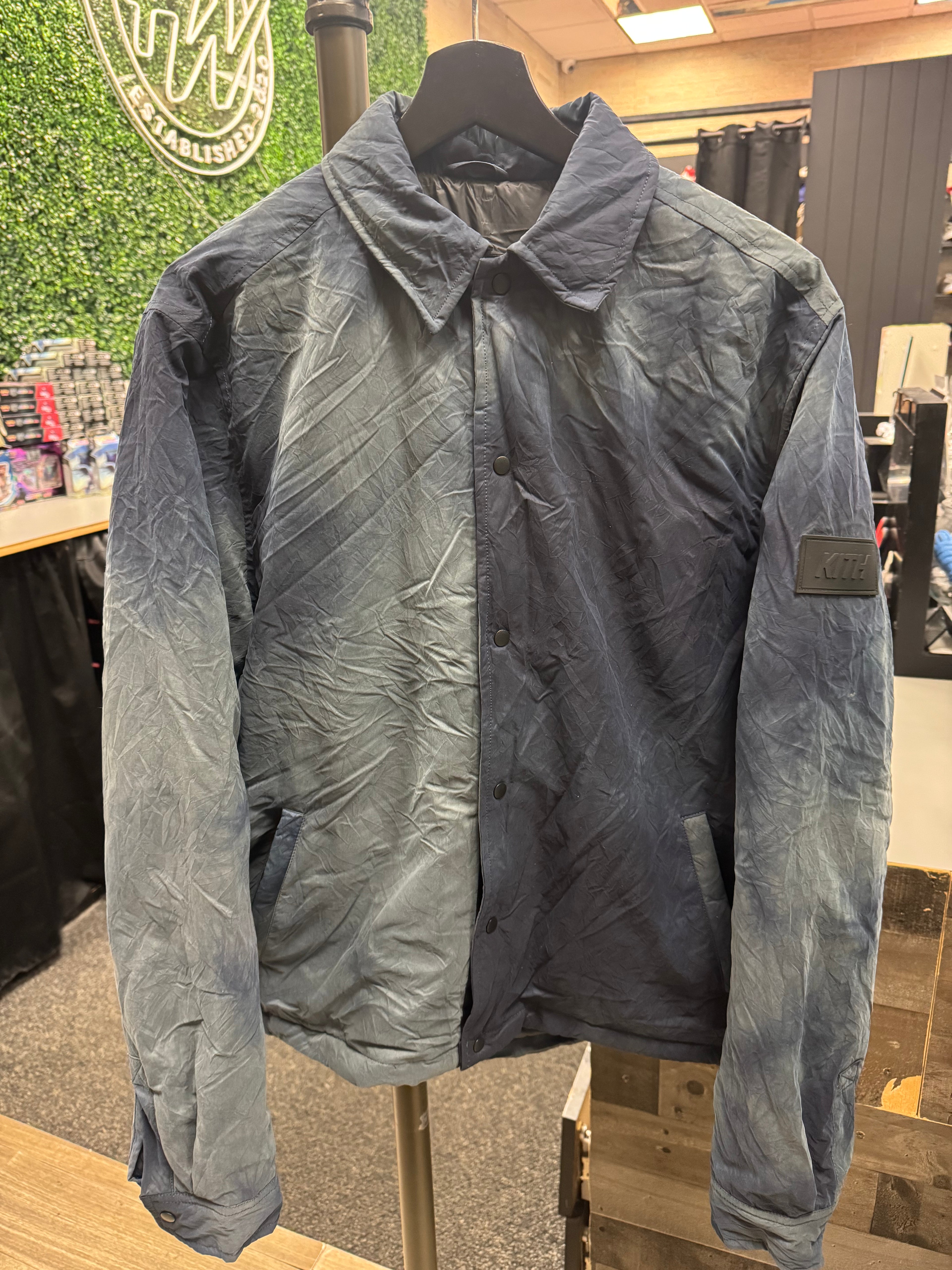 Kith Garment Dyed Reversible Light Coach Jacket