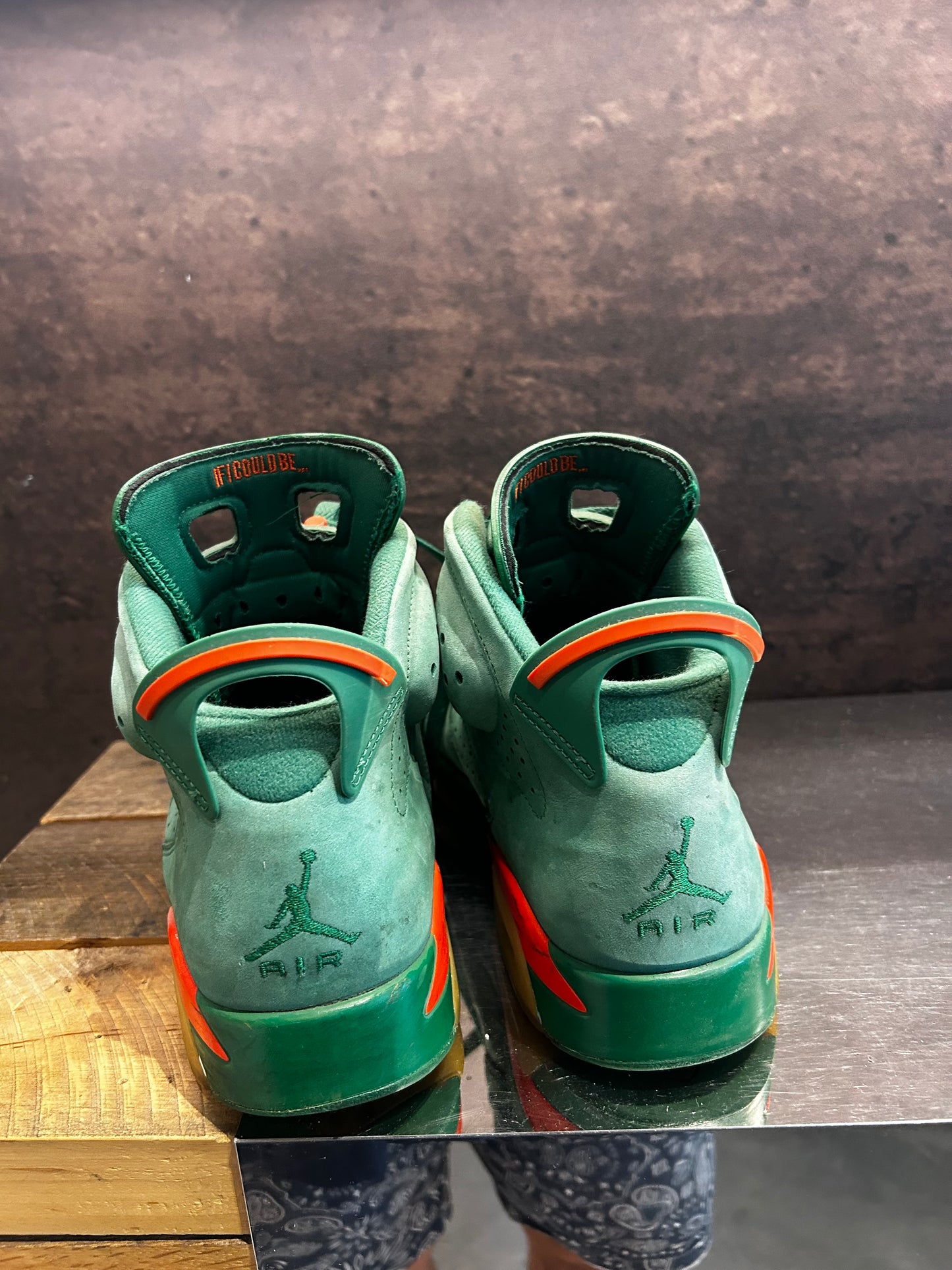 Jordan 6 Retro "Gatorade" Size 10.5 Preowned