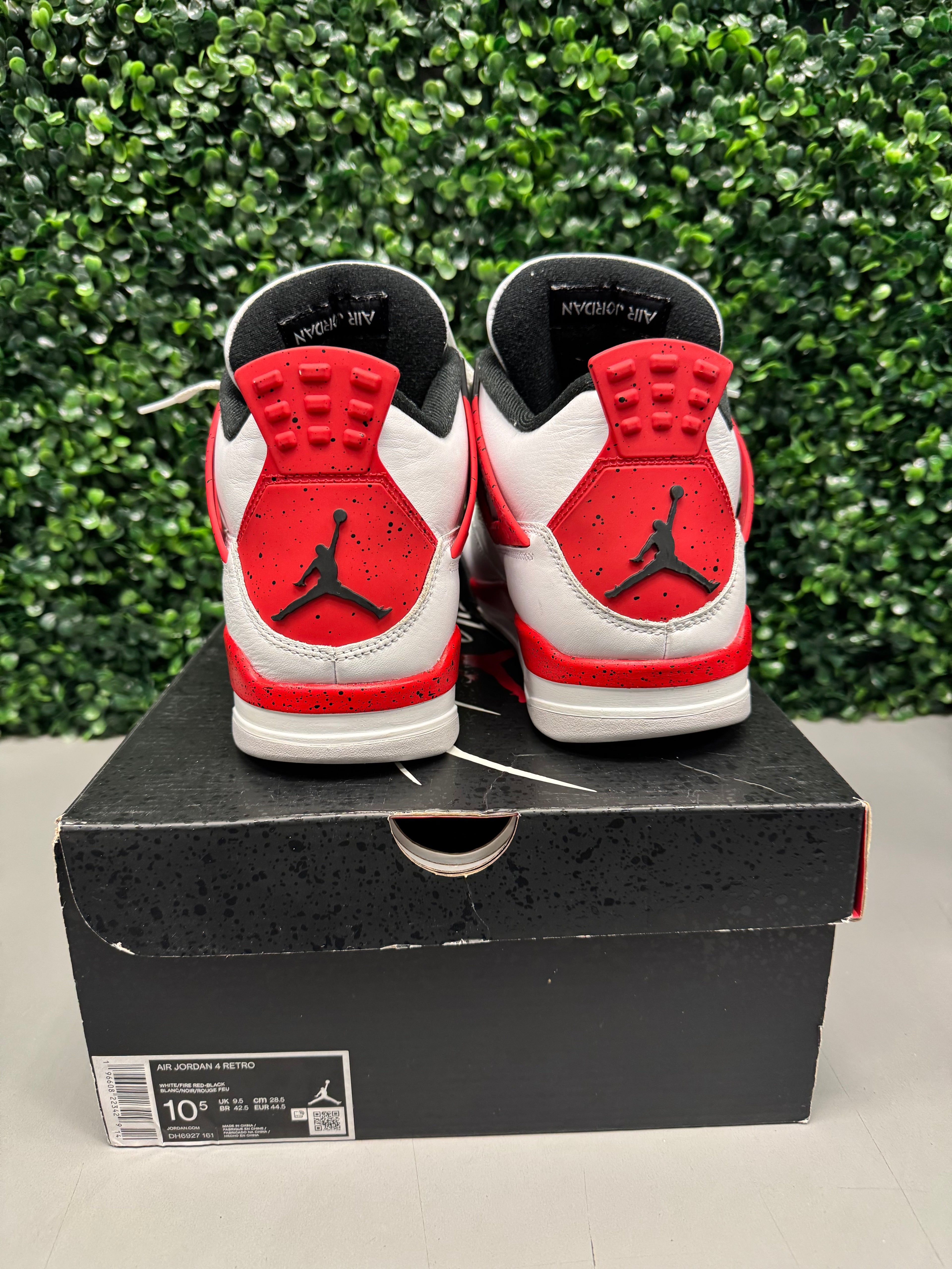 Jordan 4 Red Cement Size 10.5 Preowned