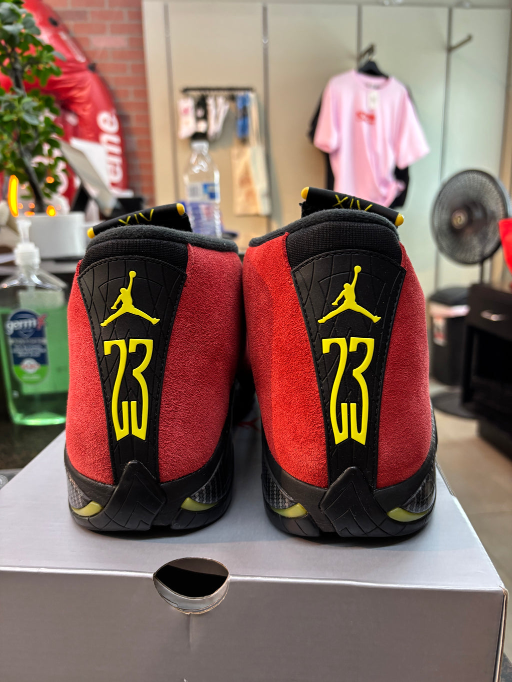 Jordan 14 "Ferrari" Preowned Size 10