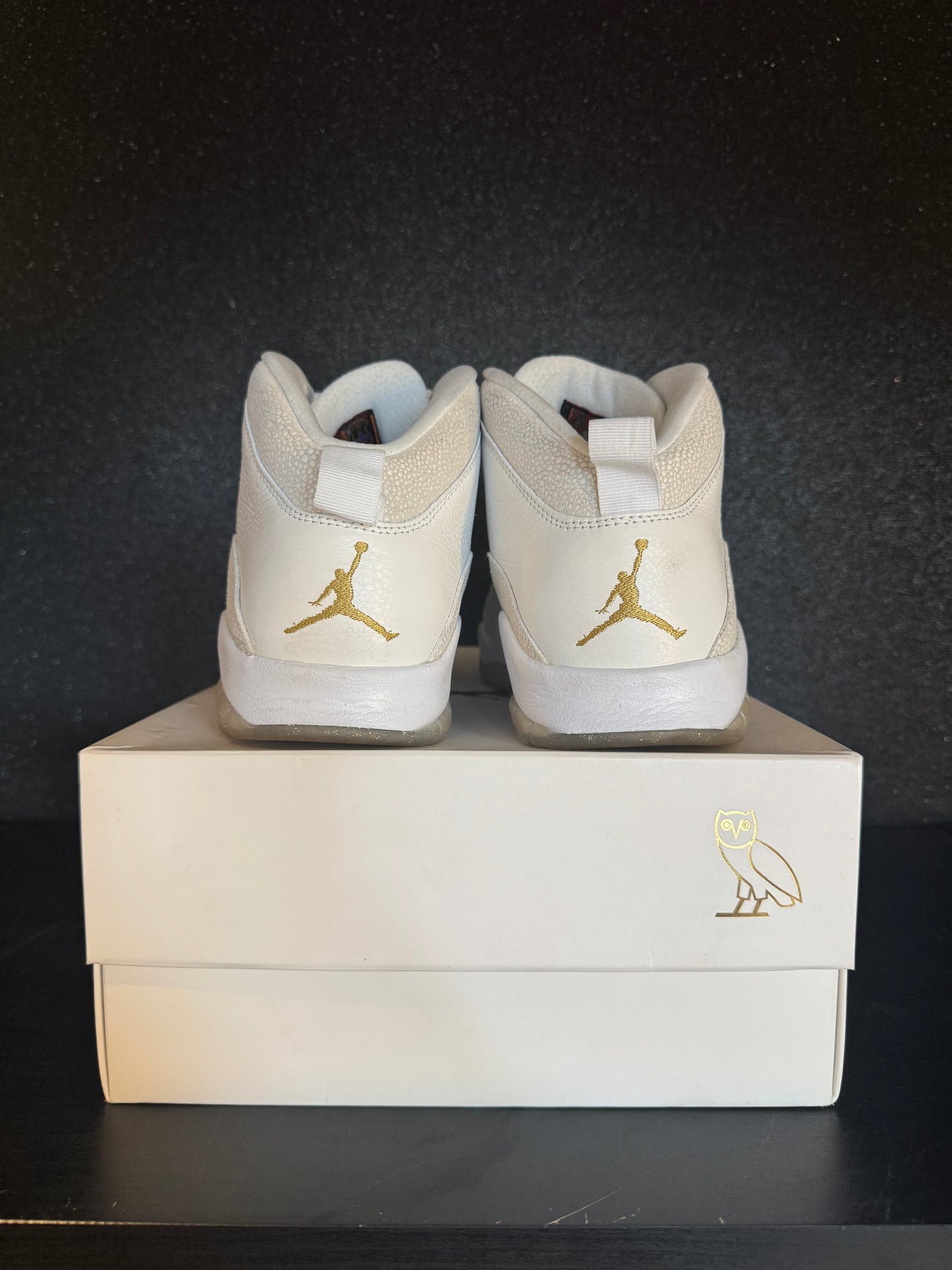 Jordan 10 'OVO' Size 10.5 Preowned with box