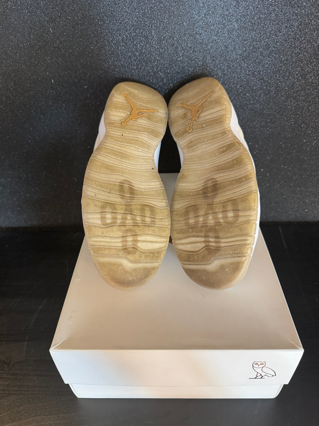 Jordan 10 'OVO' Size 10.5 Preowned with box