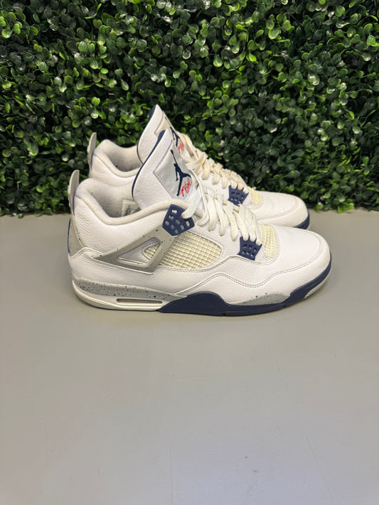 Jordan 4 "Midnight Navy" Size 12 Preowned