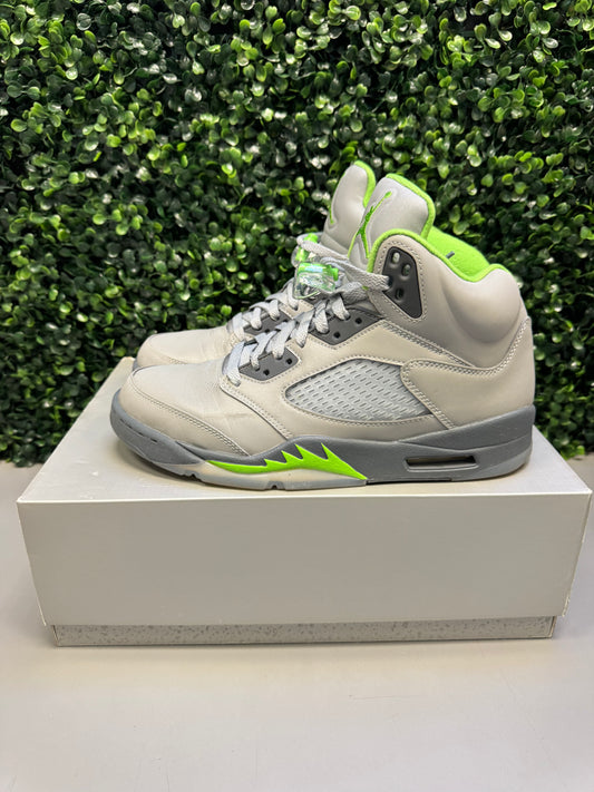 Jordan 5 "Green Bean" Size 9.5 Preowned
