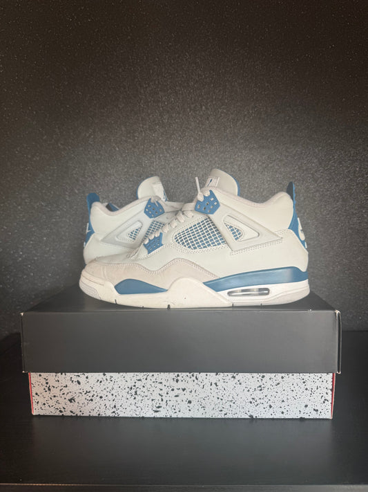 Jordan 4 'Military Blue' Size 10 Preowned with box