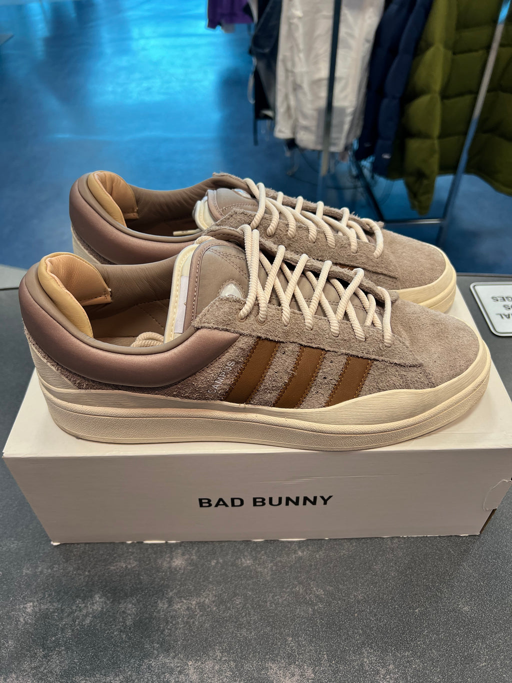 Adidas Campus Light "Bad Bunny Chalky Brown" size 12M Preowned