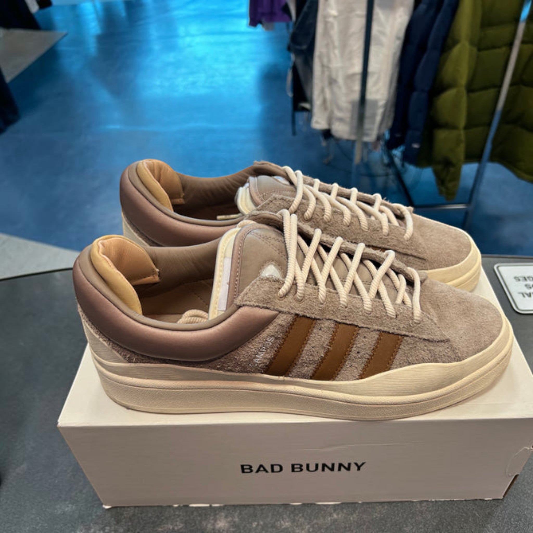 Adidas Campus Light "Bad Bunny Chalky Brown" size 12M Preowned