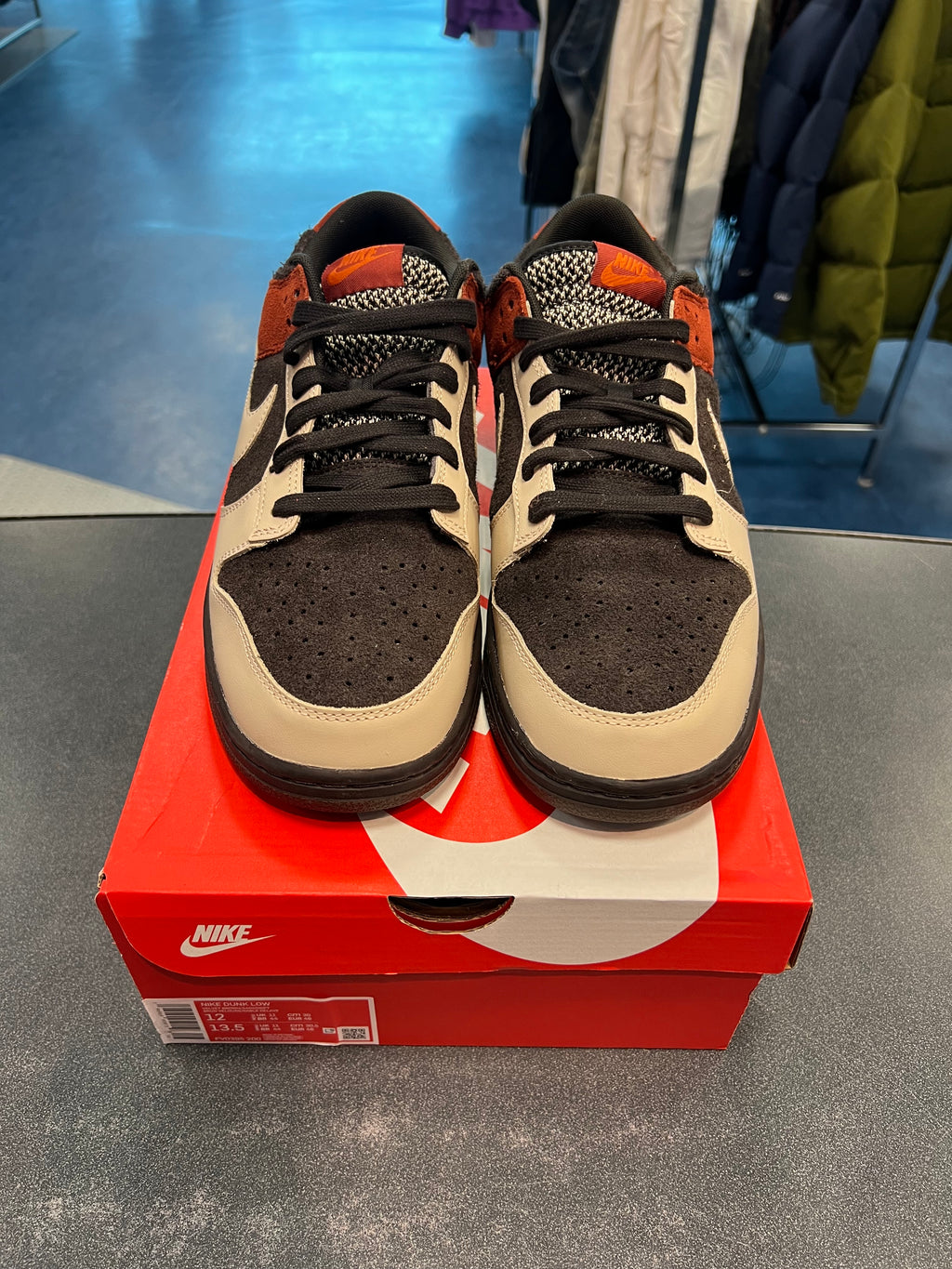 Nike Dunk Low "Red Panda" Size 12M Preowned