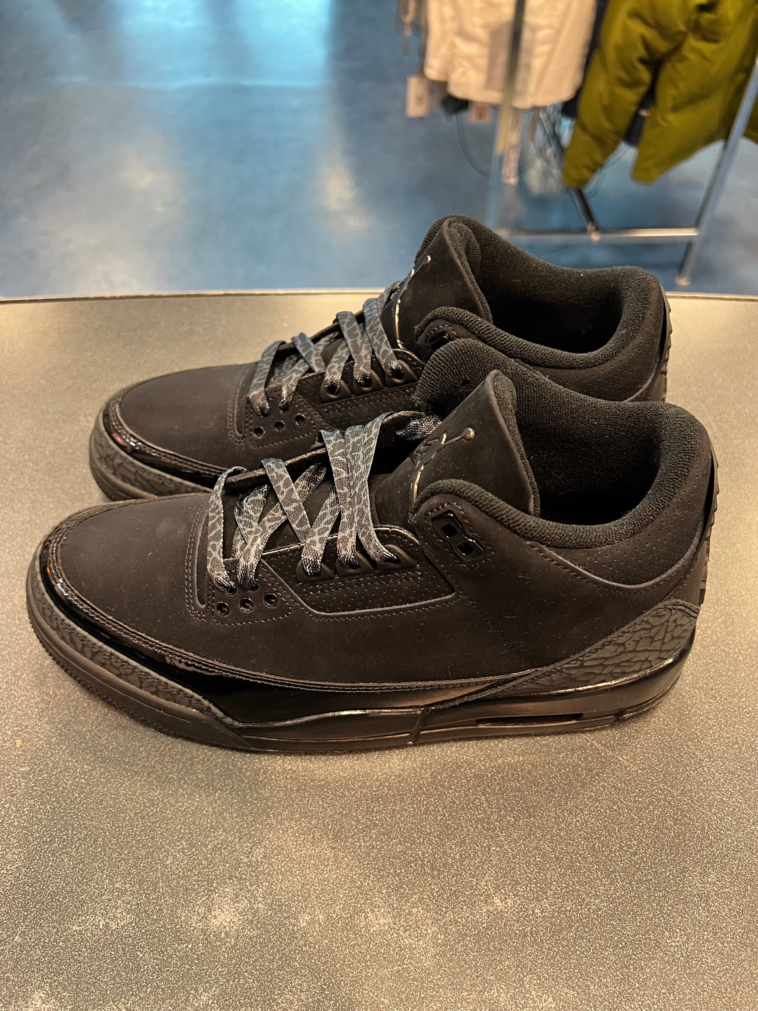 Jordan 3 "Black Cat" Size 8.5M Brand New No Box