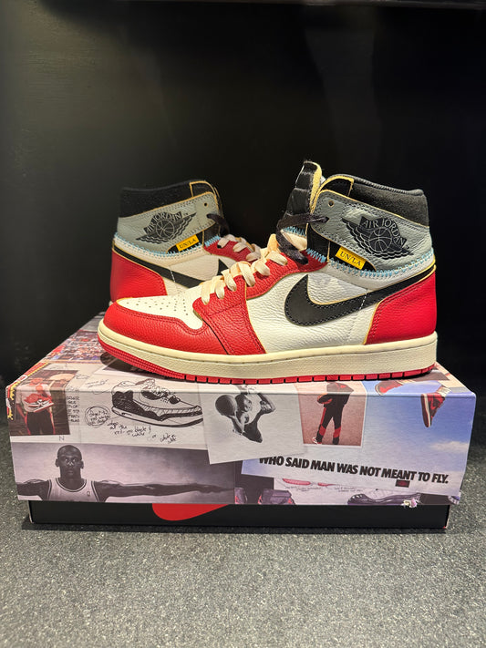 Union x Jordan 1 High "Chicago/Shadow" Size 9 Preowned With Box
