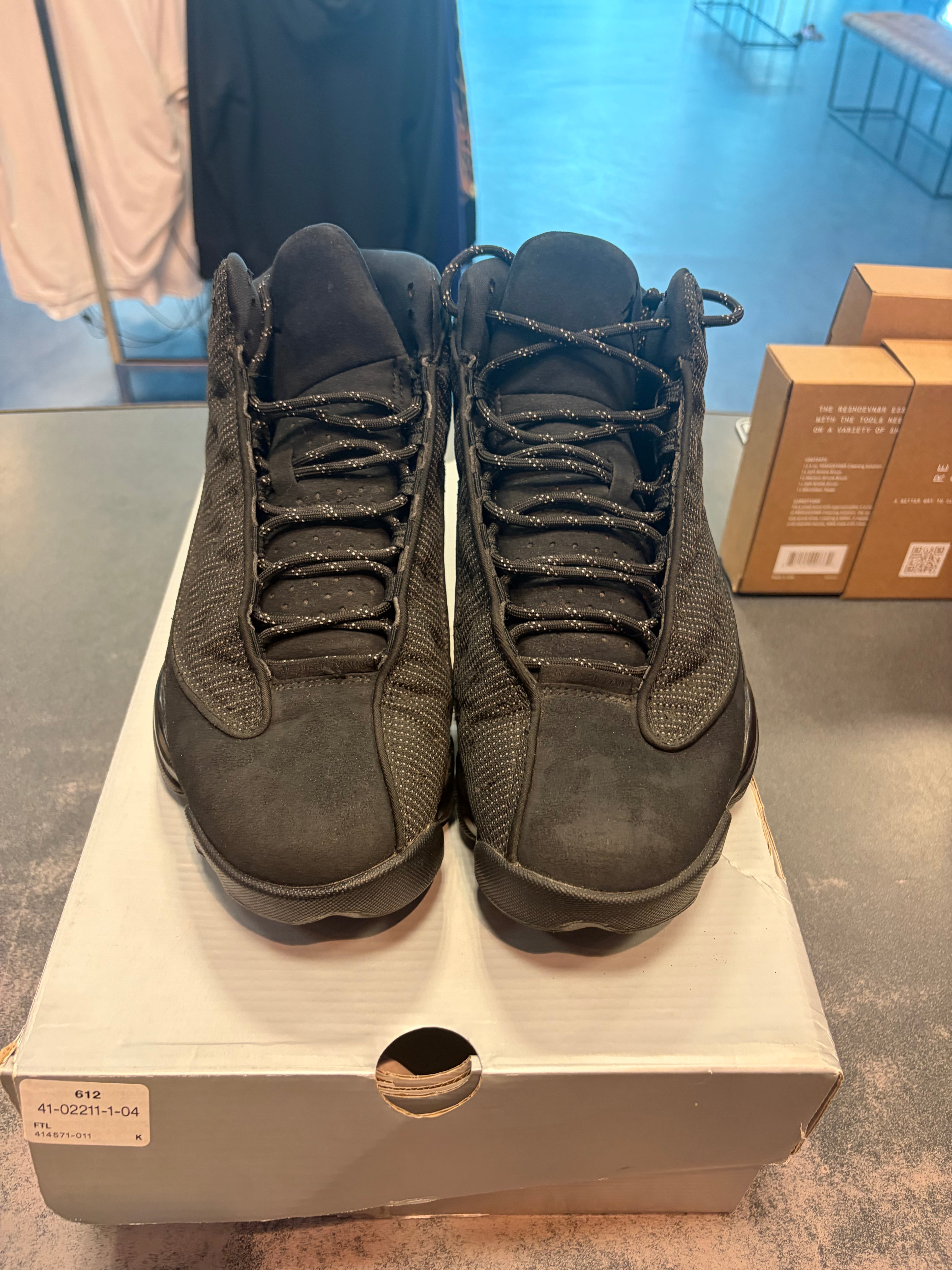 Jordan 13 Retro "Black Cat" Size 10.5 Preowned
