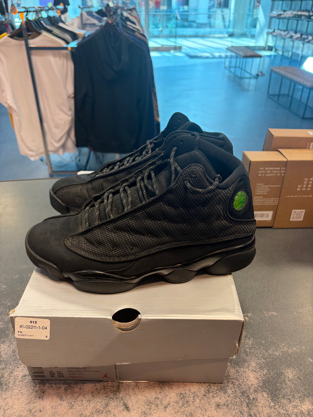 Jordan 13 Retro "Black Cat" Size 10.5 Preowned