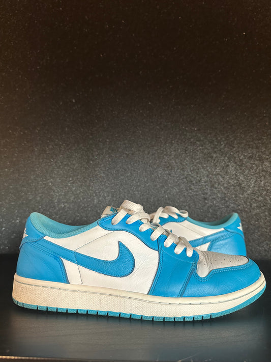 Eric Koston x Jordan 1 Low SB "Powder Blue" Size 10.5 Preowned No Box
