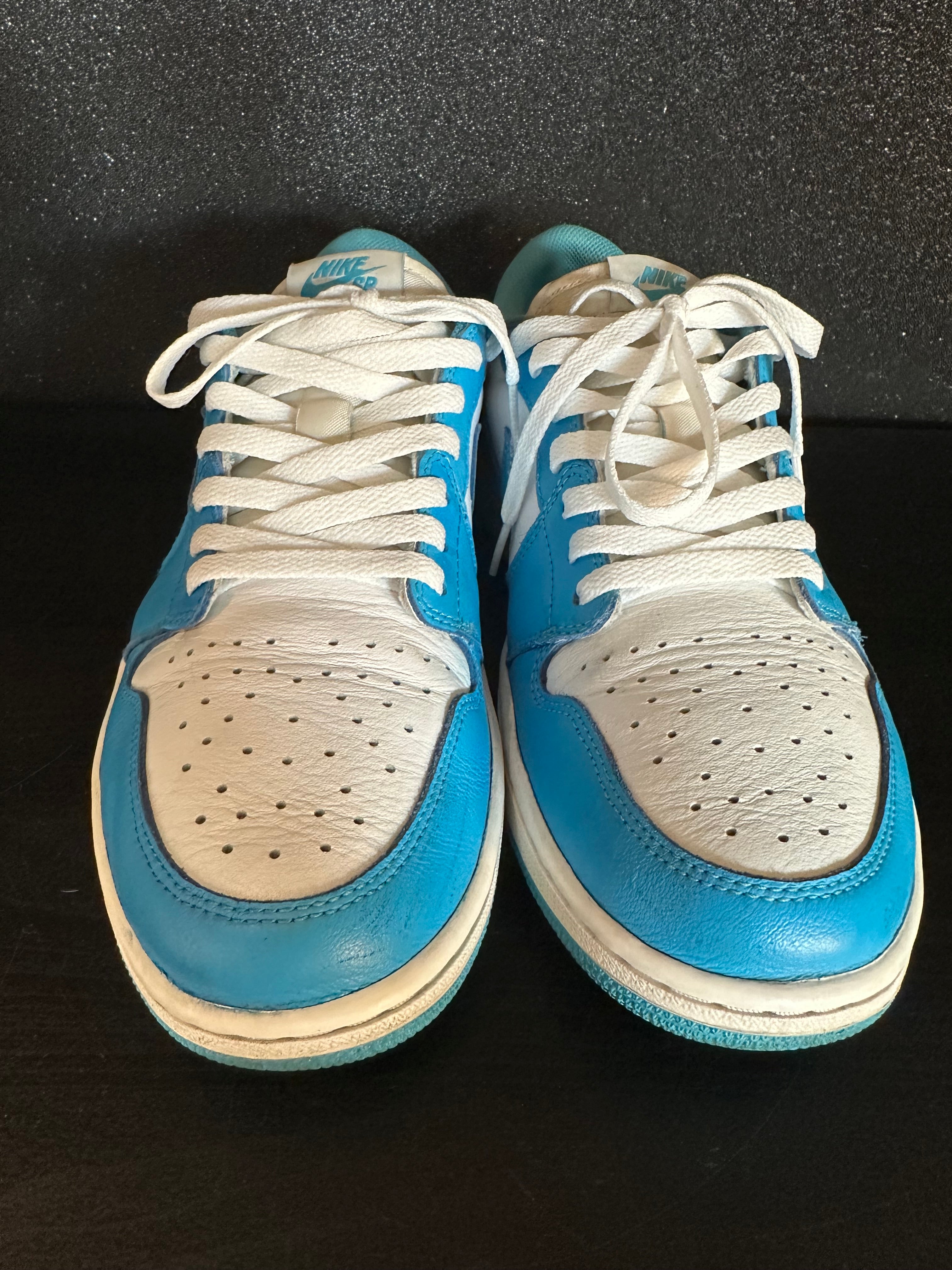 Eric Koston x Jordan 1 Low SB "Powder Blue" Size 10.5 Preowned No Box
