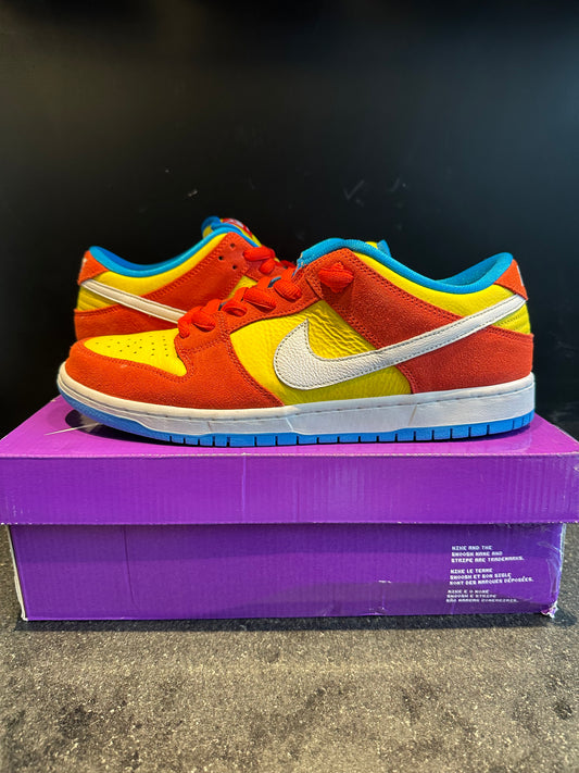 Nike SB Dunk Low "Bart Simpson" Preowned Size 11 with box