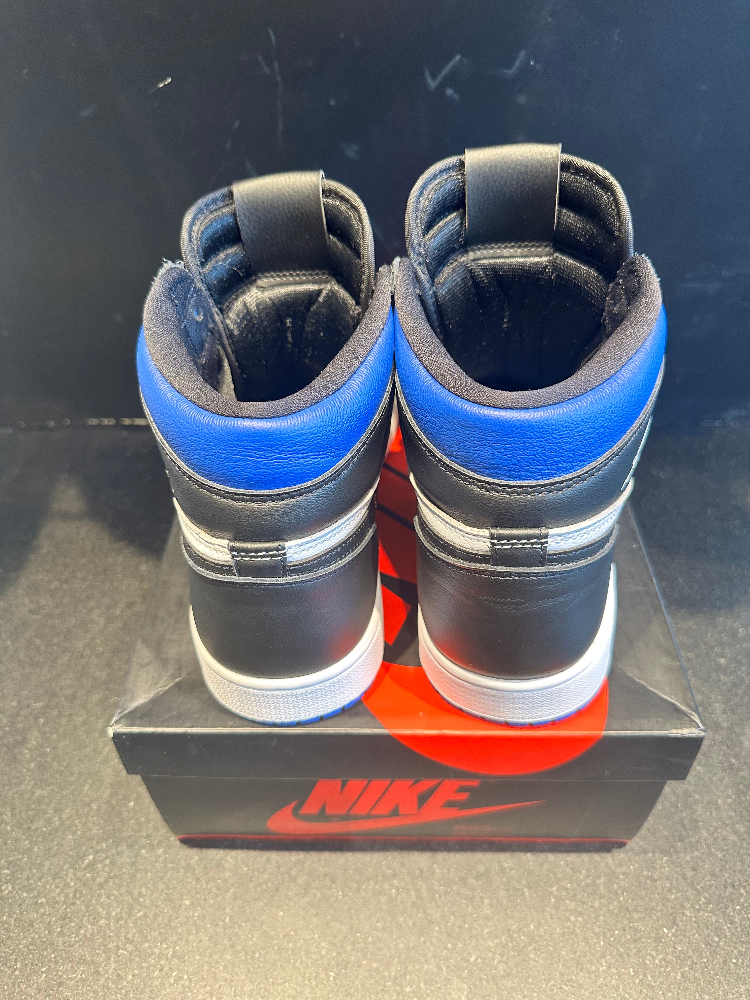 Air Jordan 1 "Royal Toe" Size 8.5 Pre Owned