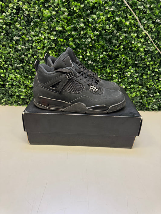 Jordan 4 "Black Cat" Size 11 Preowned