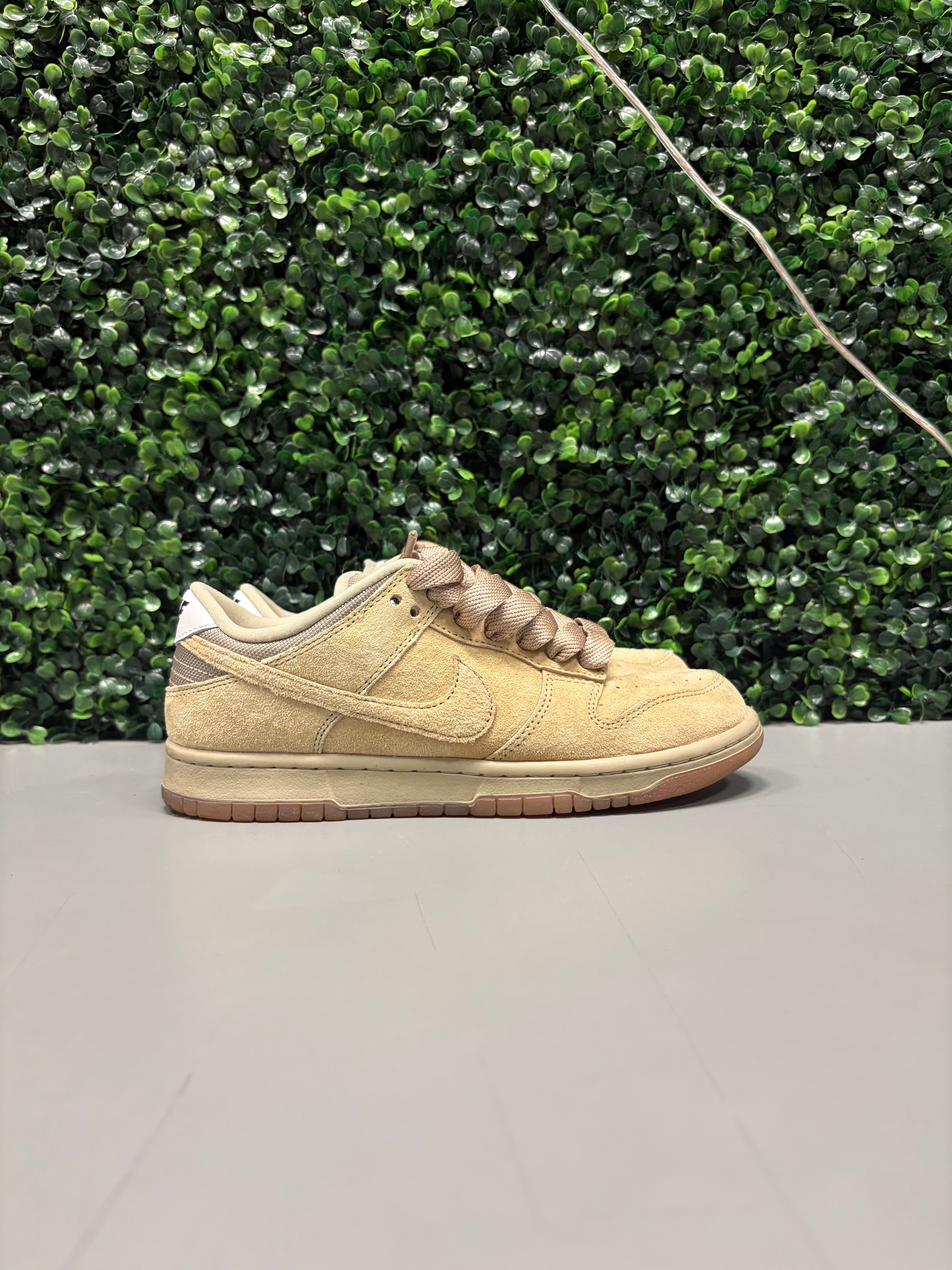 Nike SB Dunk Low Pro B "Parachute Beige" Size 6.5 Preowned (No Box)